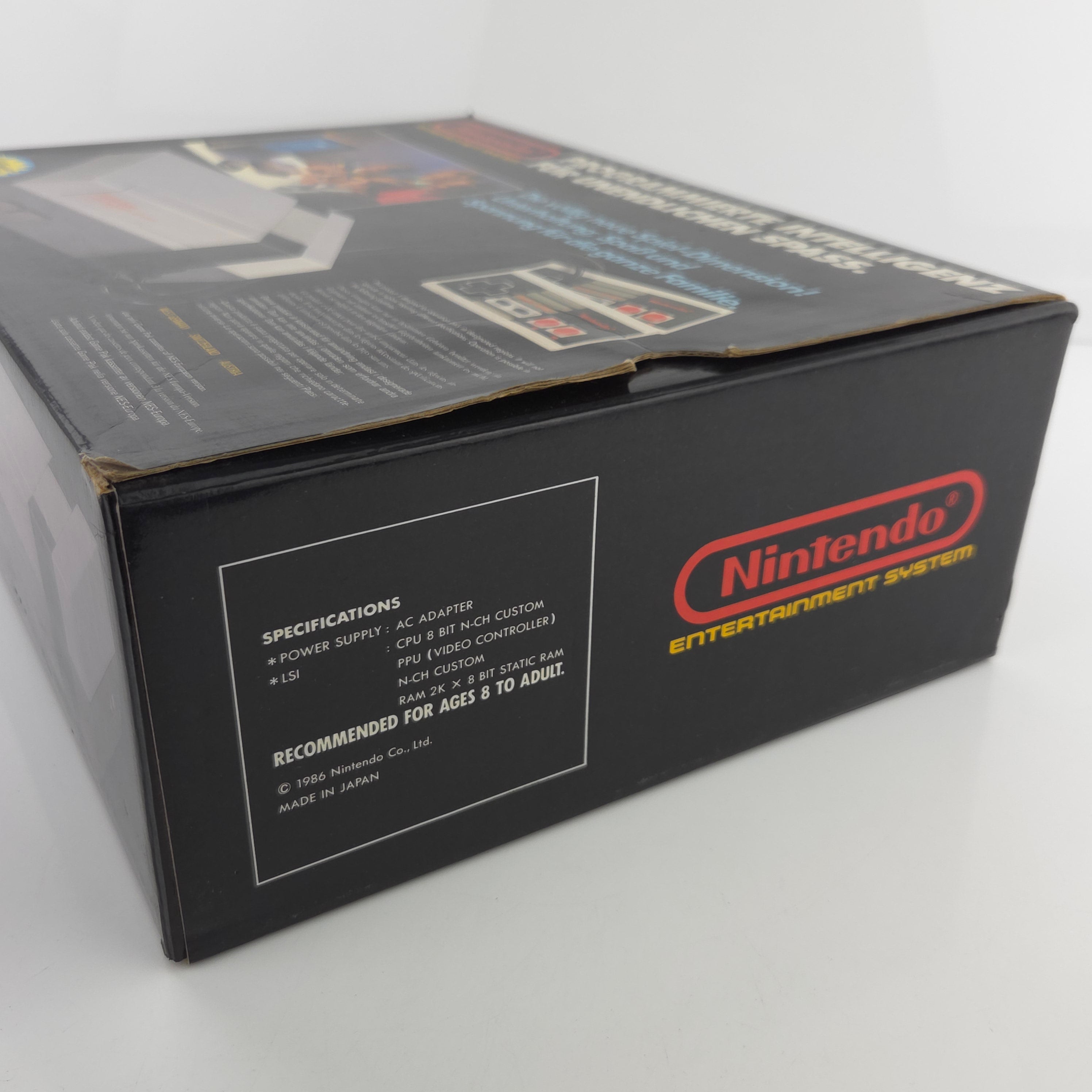 NES Konsole Ice Climber Bundle Set OVP deutsche Erstausgabe