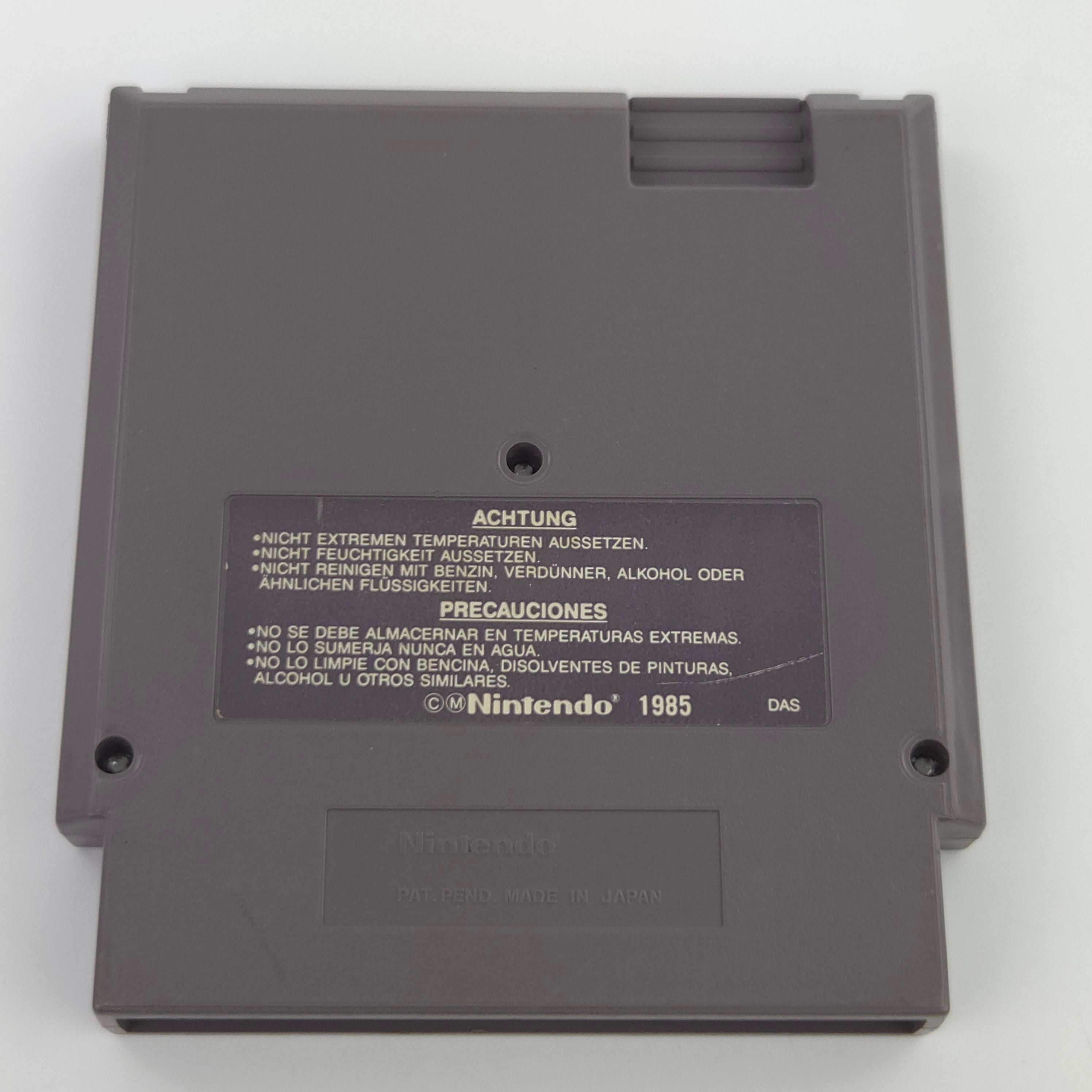 NES Spiel A Boy and his Blob Modul Schutzhülle PAL NOE