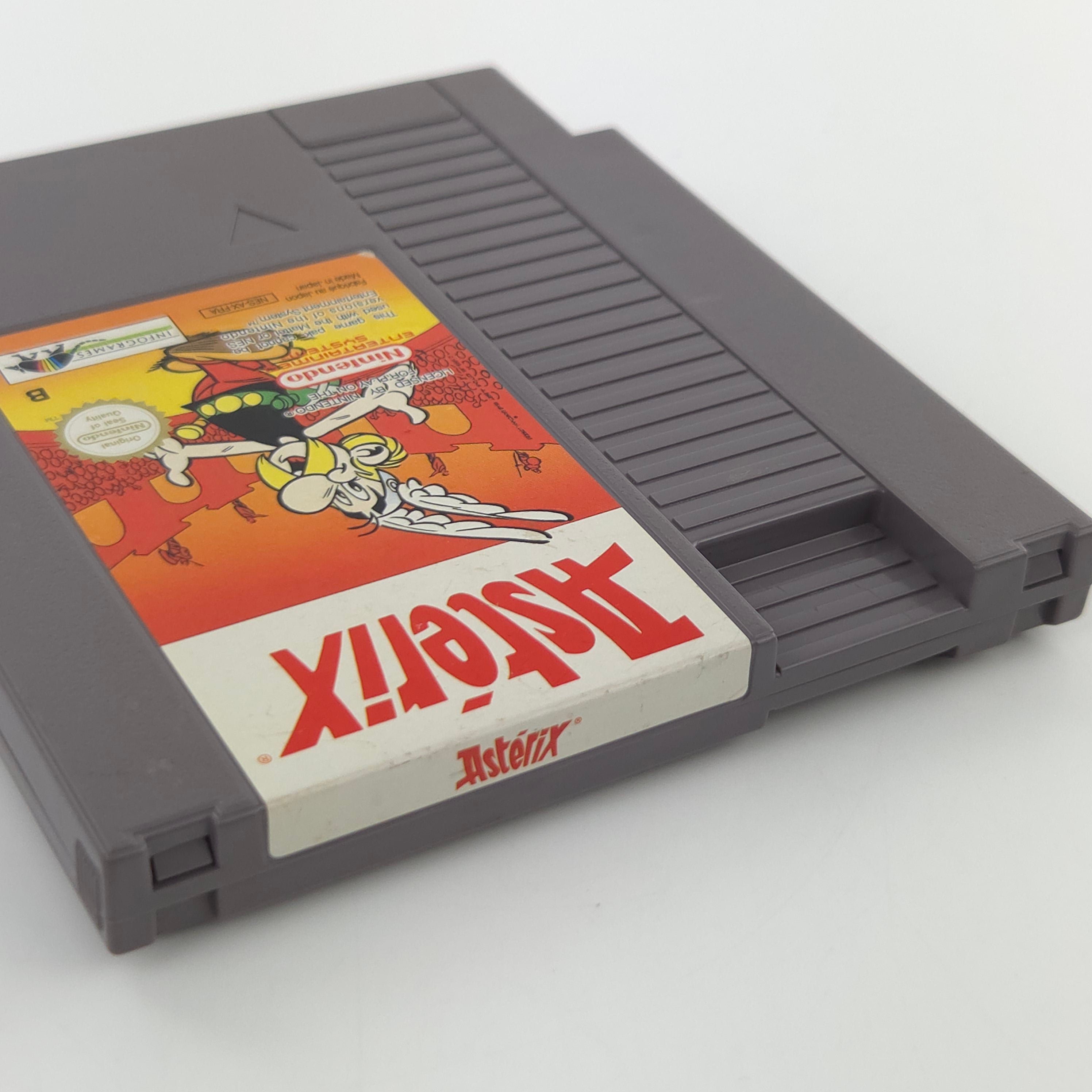 Nintendo NES Spiel Asterix Modul Schutzhülle PAL FRA