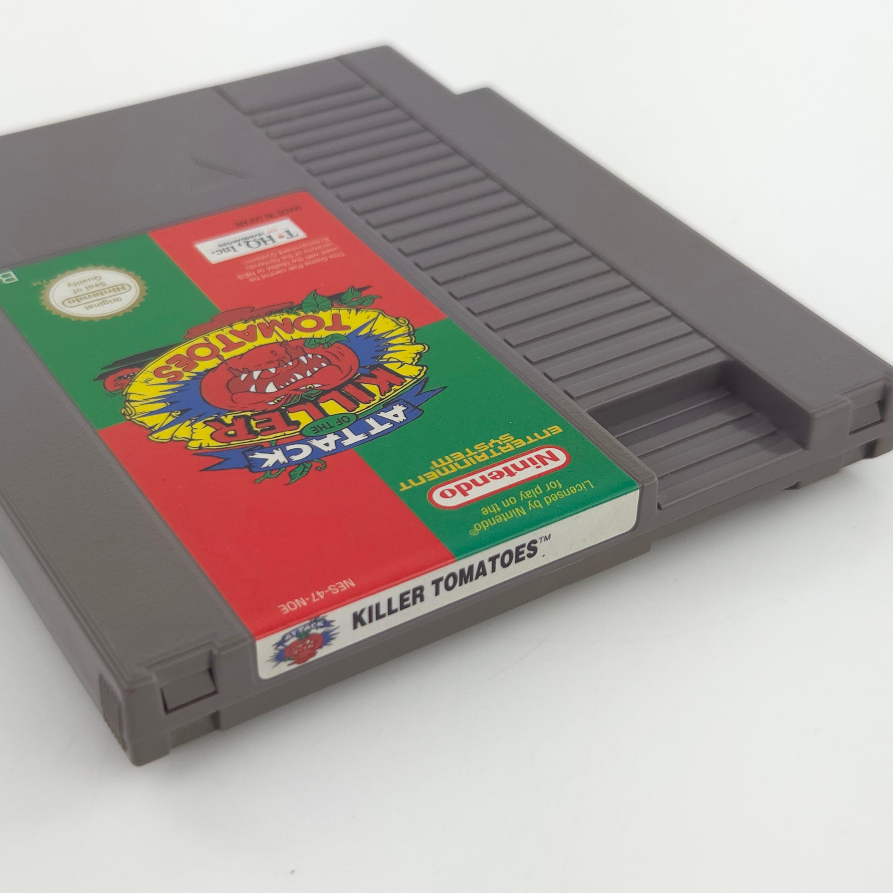 Nintendo NES Spiel Attack of the Killer Tomatoes PAL NOE