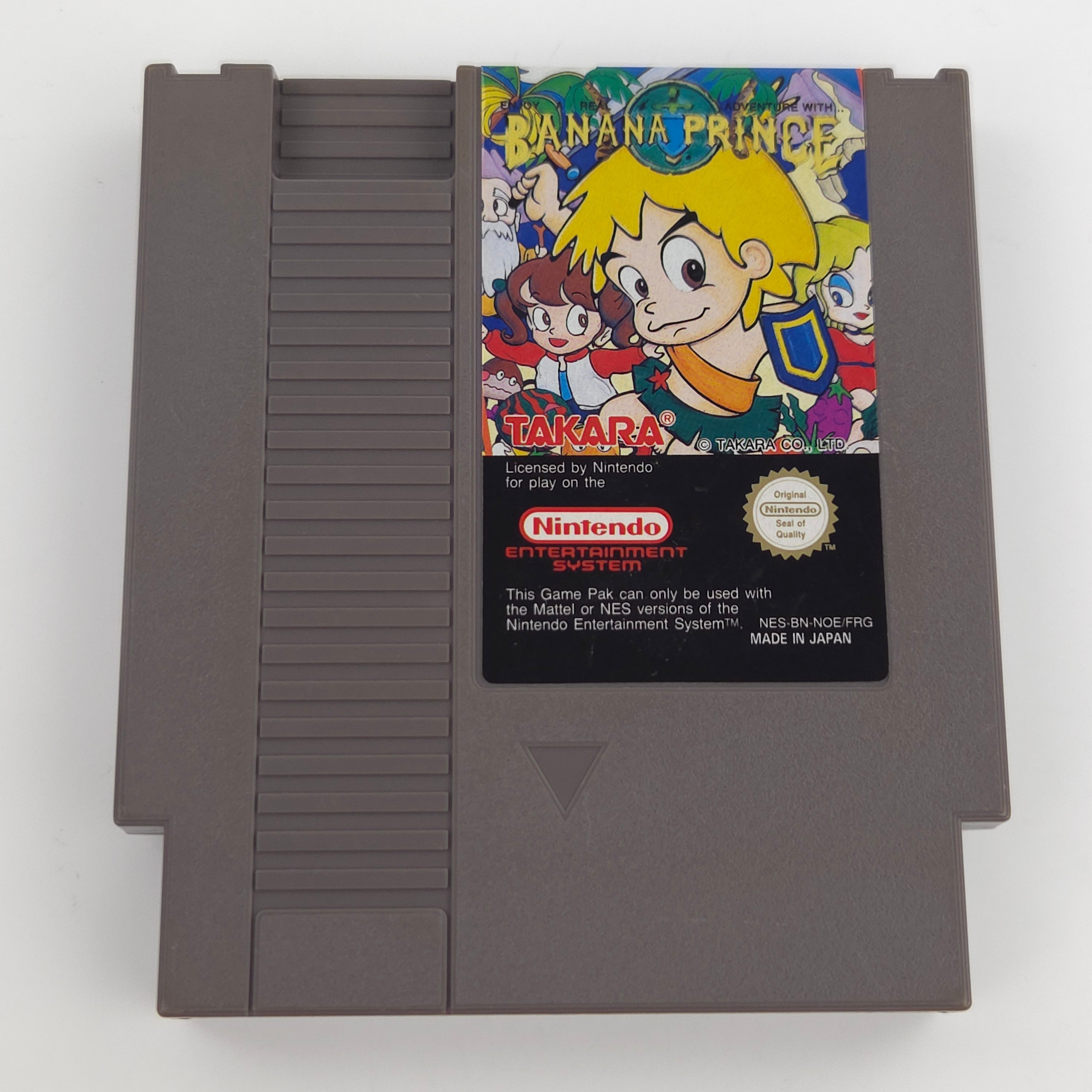 NES Spiel Banana Prince Cartridge Modul PAL NOE FRG