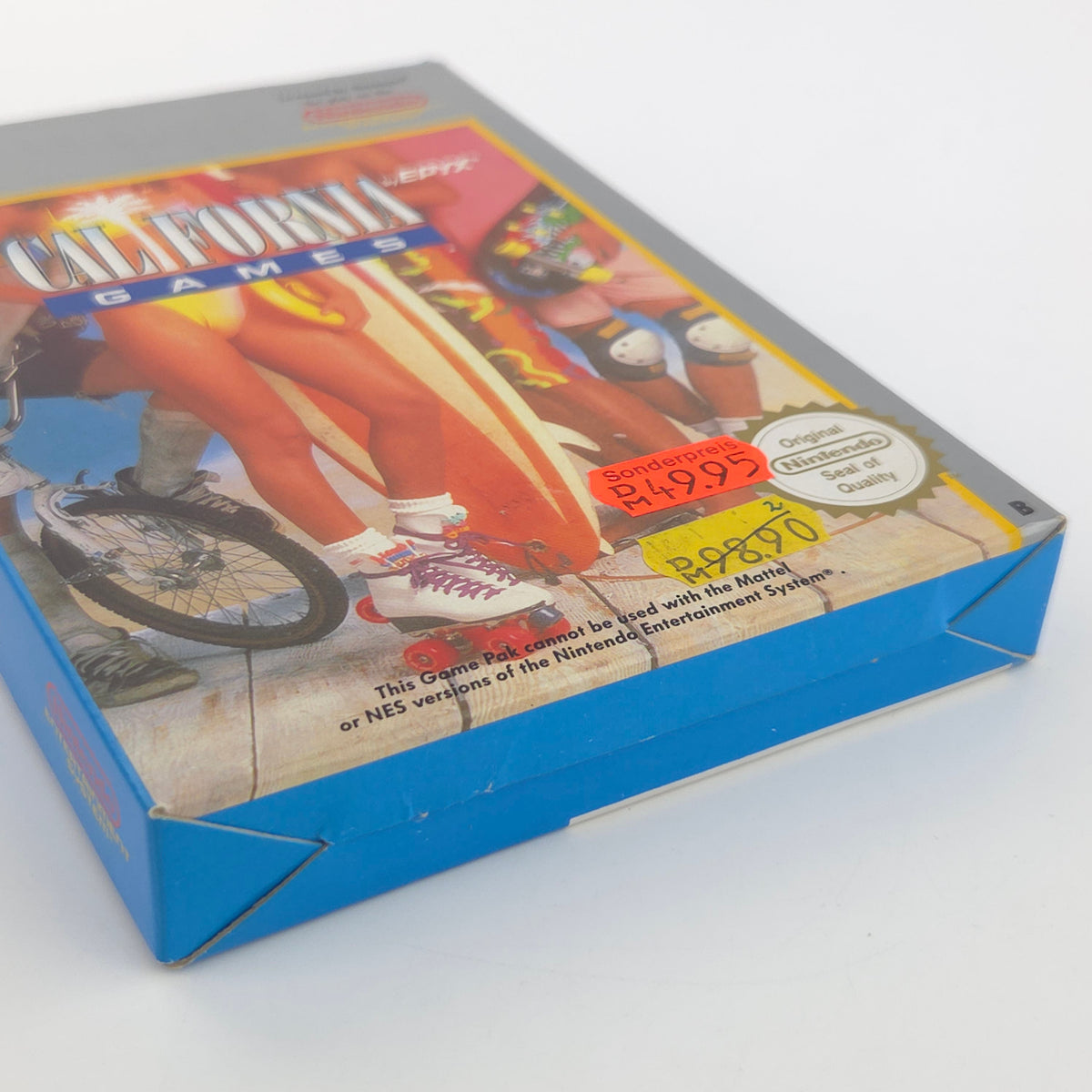 Nintendo NES Spiel California Games OVP PAL