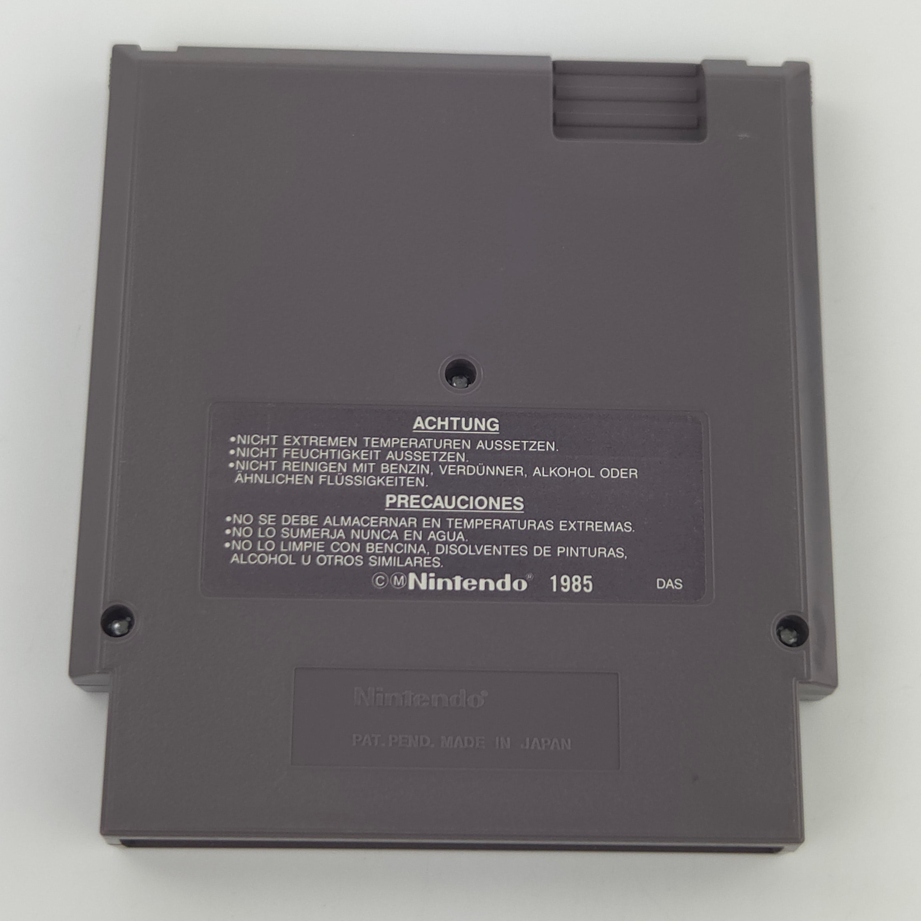 NES Spiel California Games Modul Schuber PAL B NOE