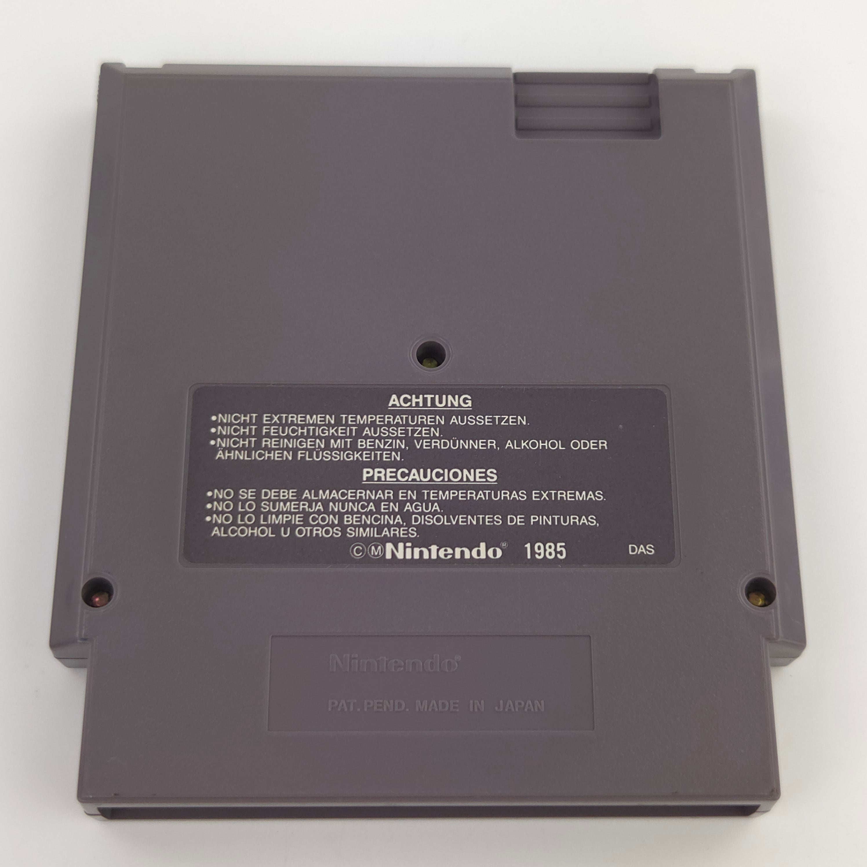 NES Spiel Cartoon Workshop Modul Schuber PAL B NOE