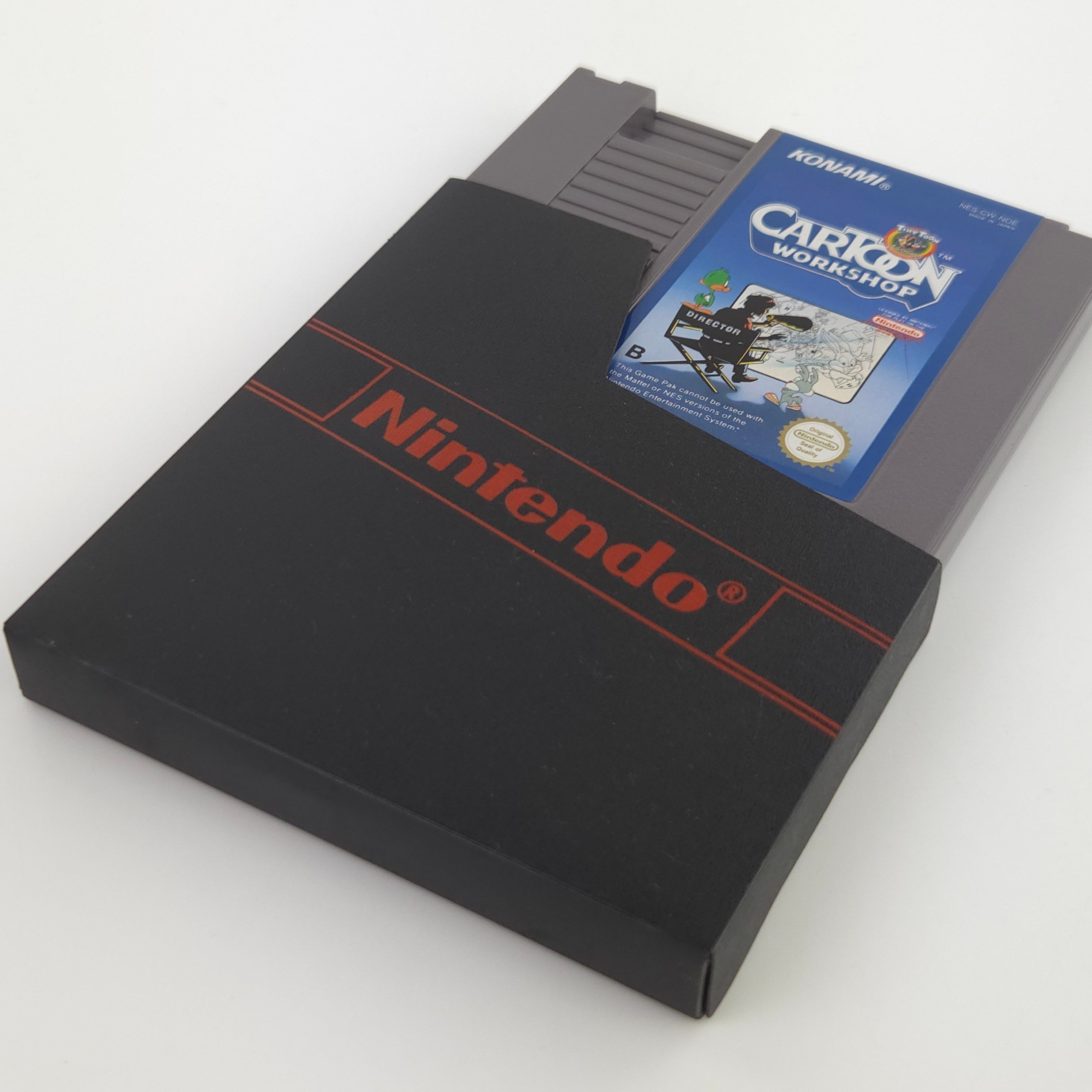 NES Spiel Cartoon Workshop Modul Schuber PAL B NOE