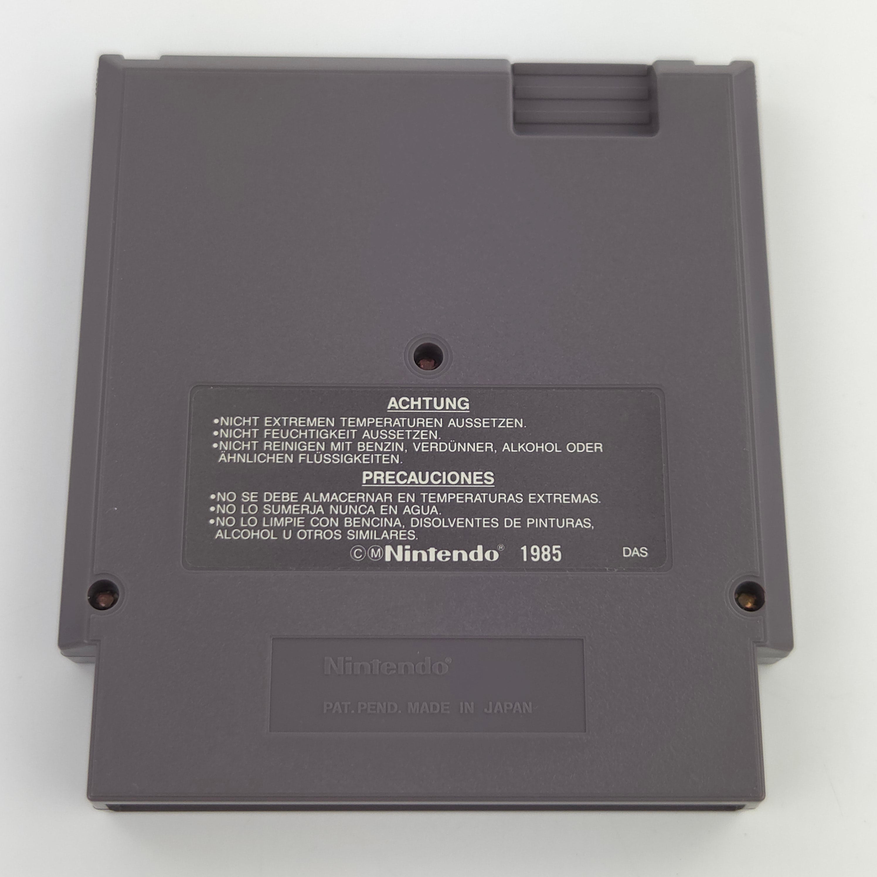 Nintendo NES Spiel Cartoon Workshop Modul Schutzhülle