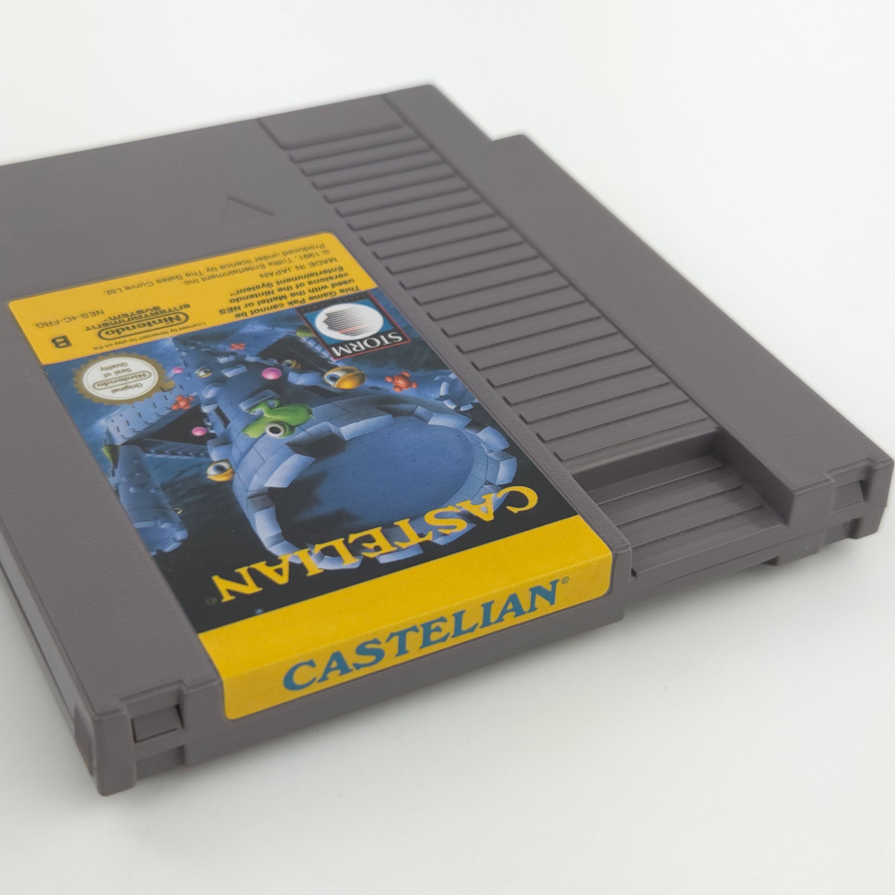NES Spiel Castelian Modul mit Schutzhülle PAL FRG