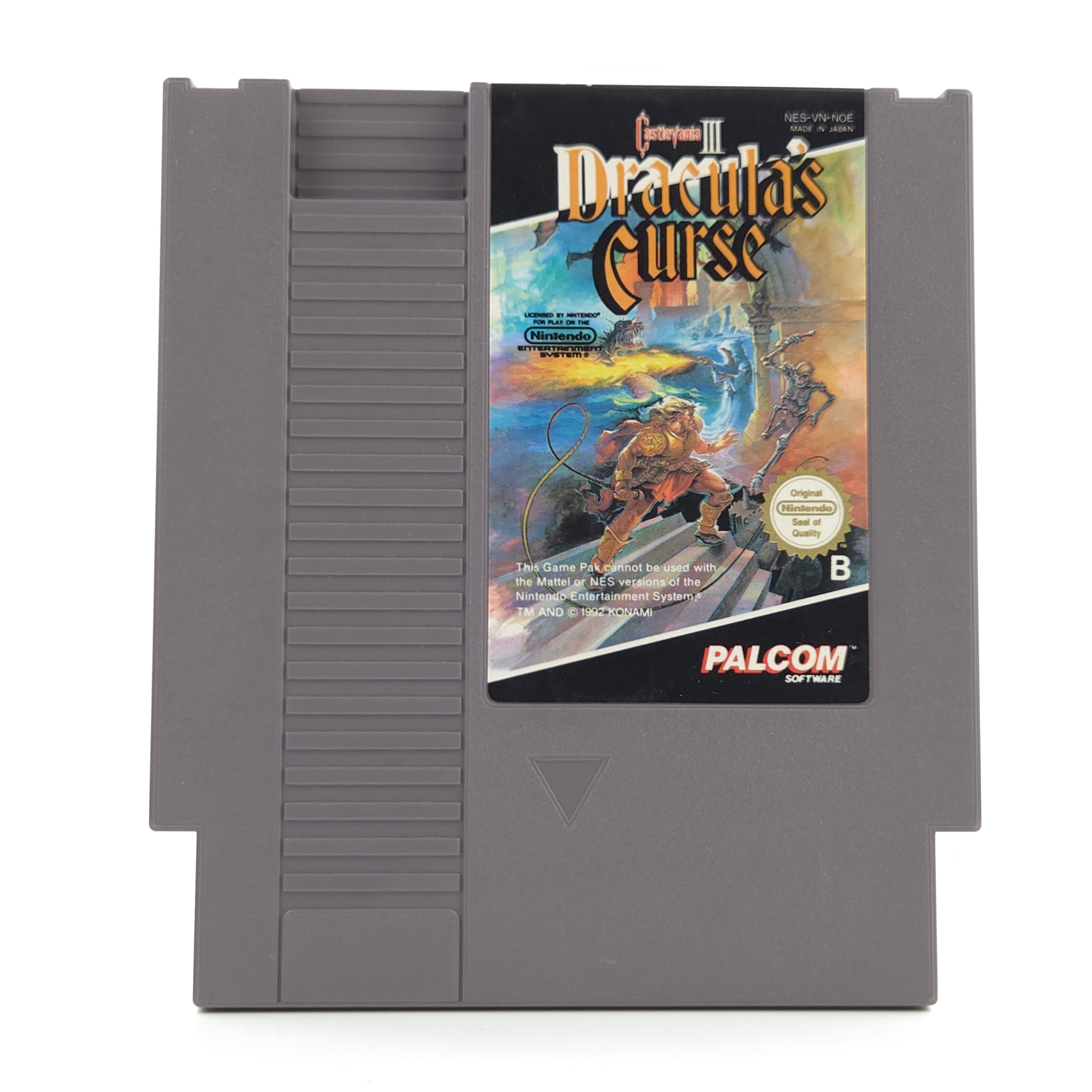 Nintendo NES Spiel Castlevania III Draculas Curse Modul