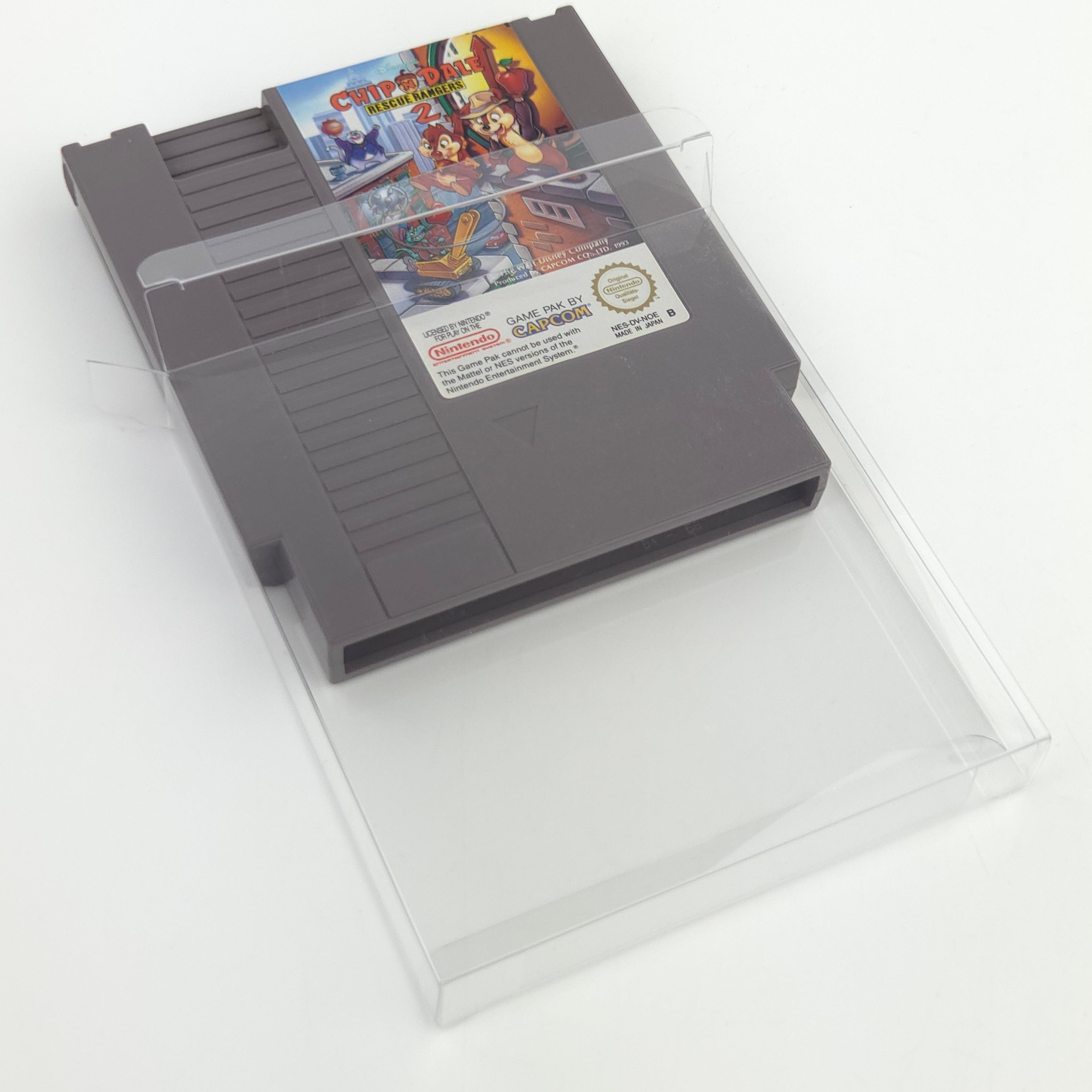 Nintendo NES Spiel Chip N Dale Rescue Rangers 2 Case NOE