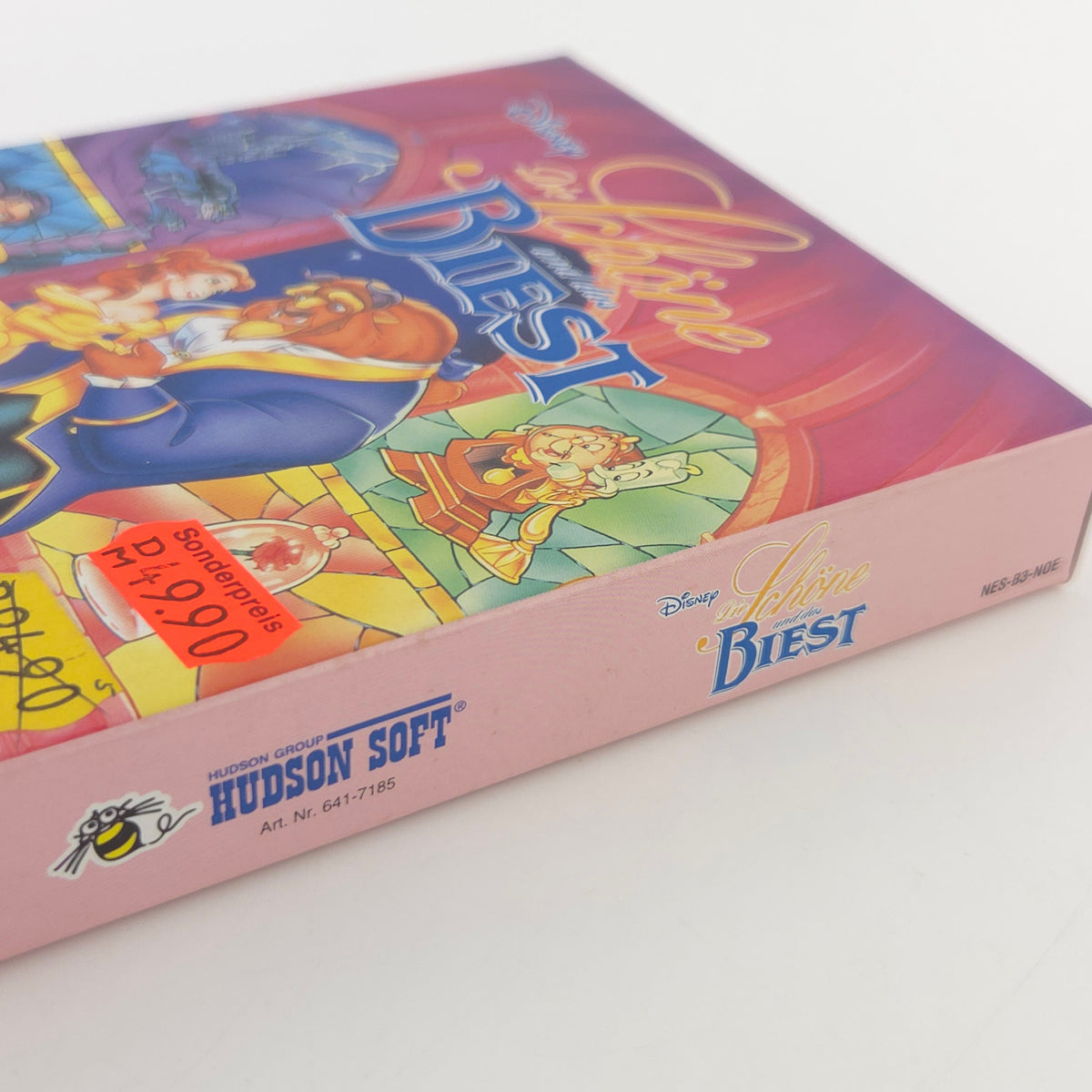 NES Spiel Disney Die Schöne und das Biest CIB nahezu neuwertig