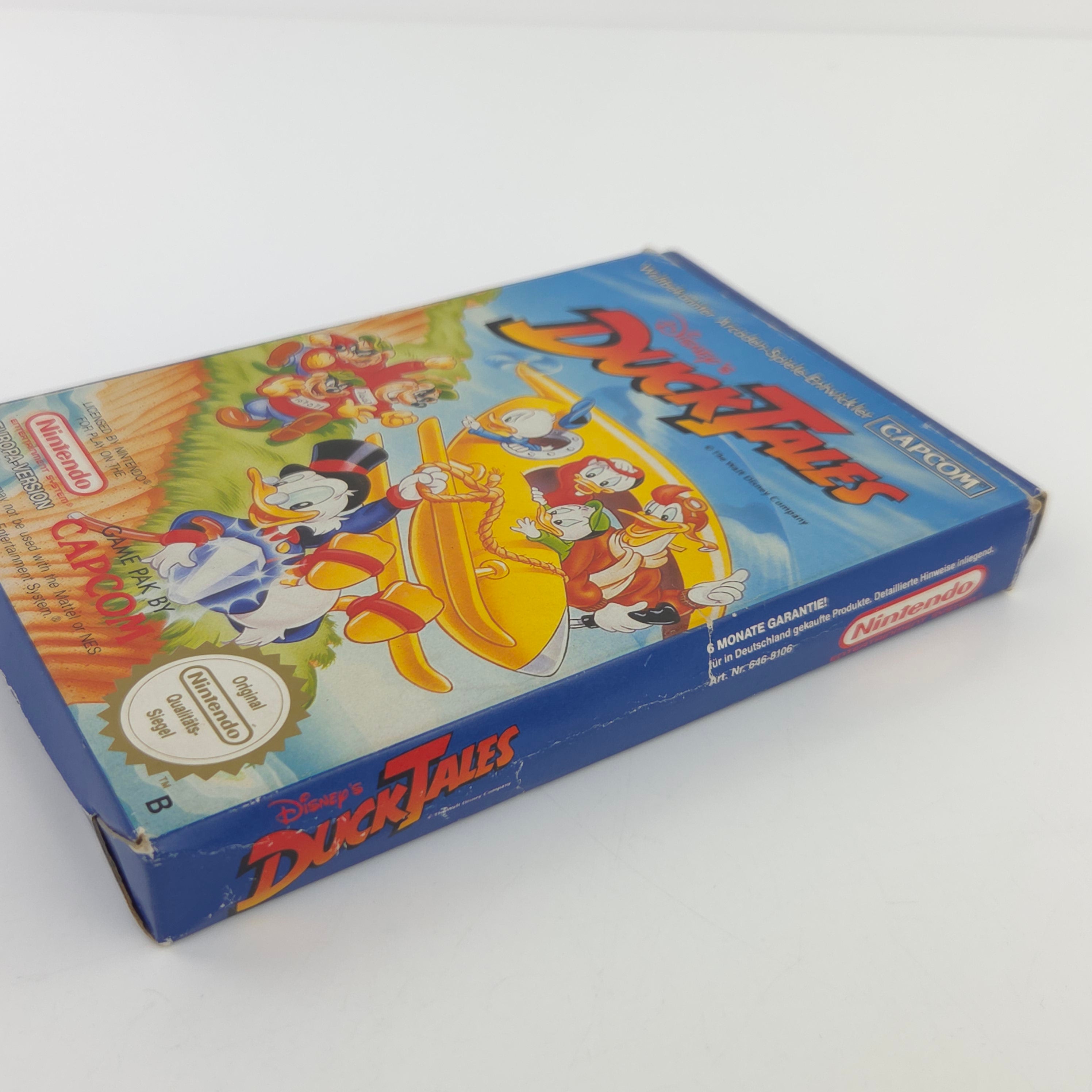 NES Spiel Disney Duck Tales Modul Anleitung OVP NOE