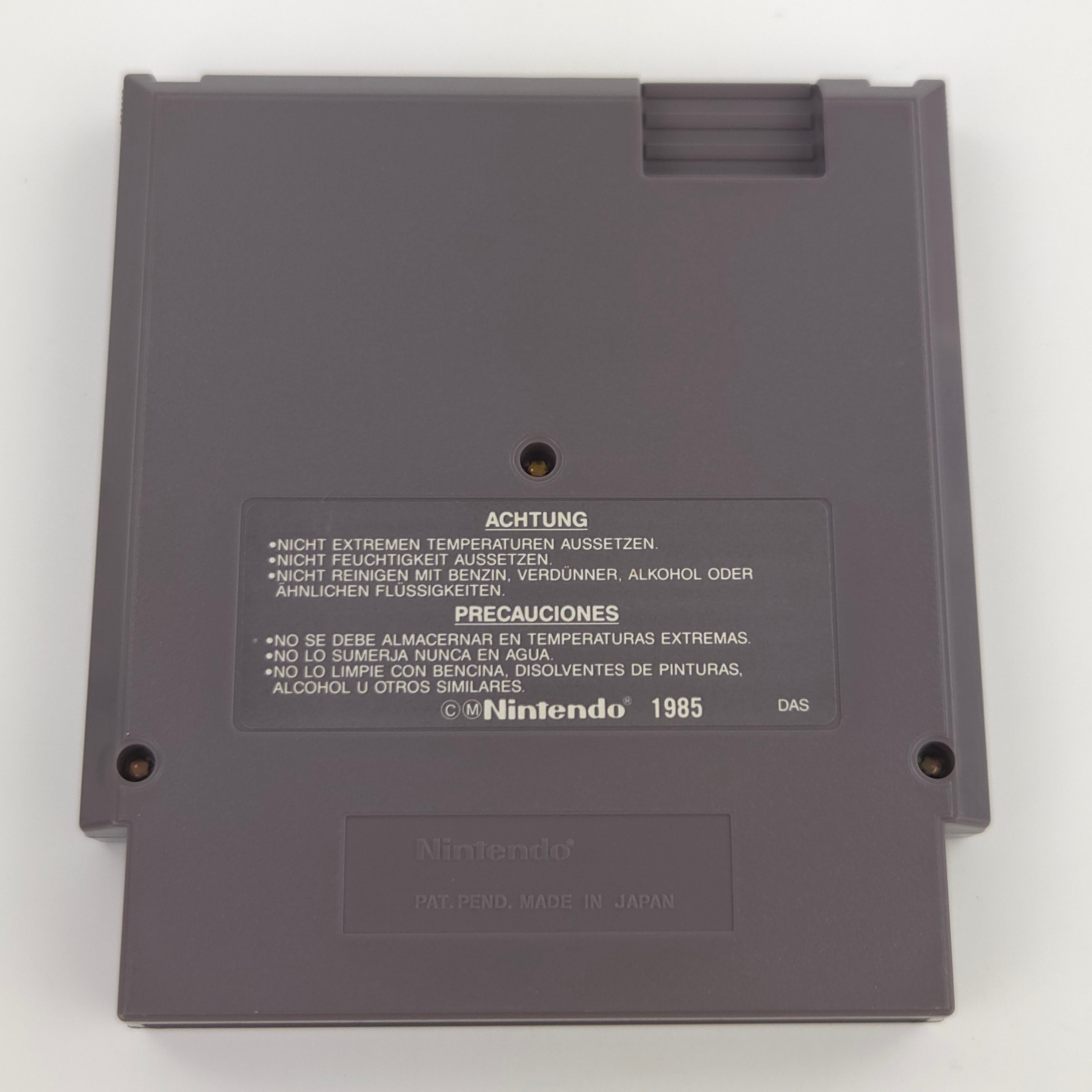 Nintendo NES Spiel Disneys Aladdin Modul Schuber PAL NOE