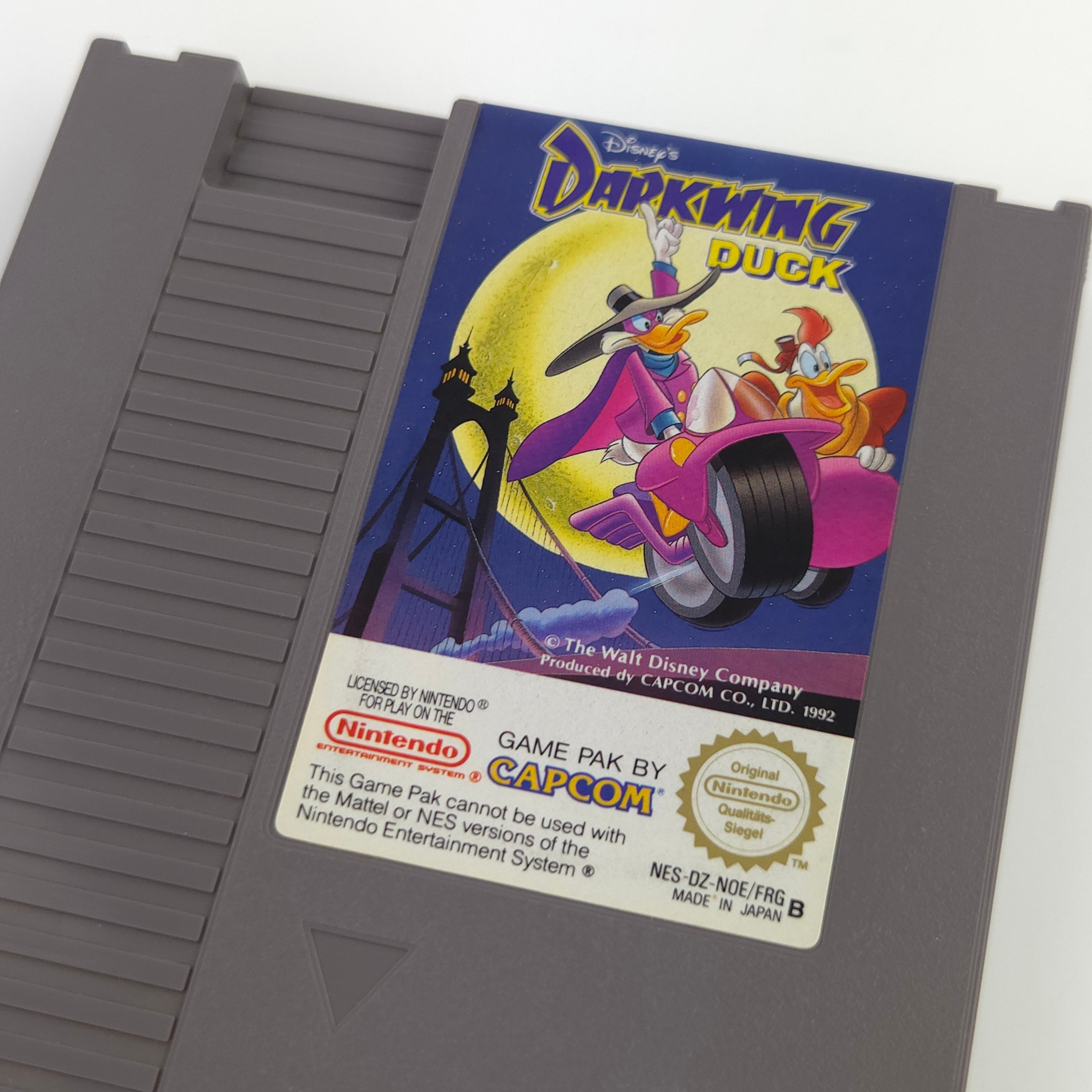 NES Spiel Darkwing Duck Modul Schutzhülle PAL B NOE