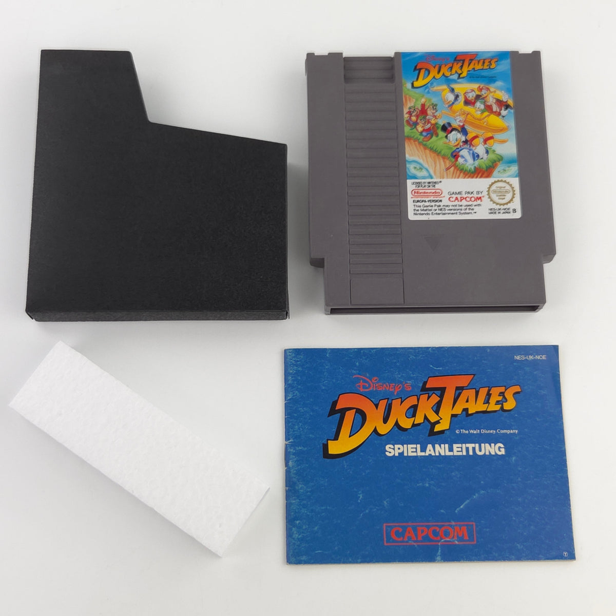Nintendo NES Spiel: Disneys Duck Tales - Modul Anleitung OVP (PAL-B NOE) Capcom