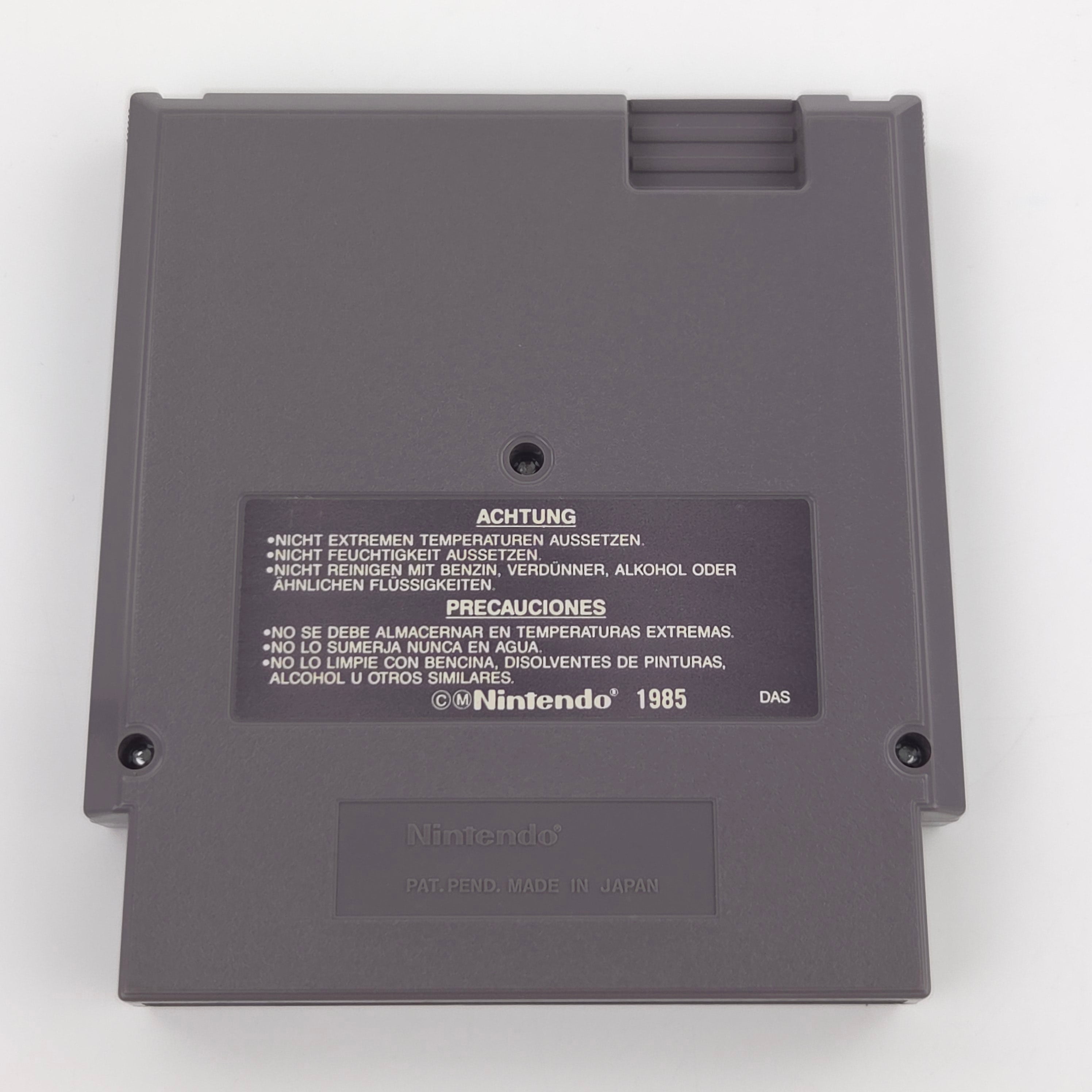 Nintendo NES Spiel Donkey Kong JR. Math Modul Schutzhülle