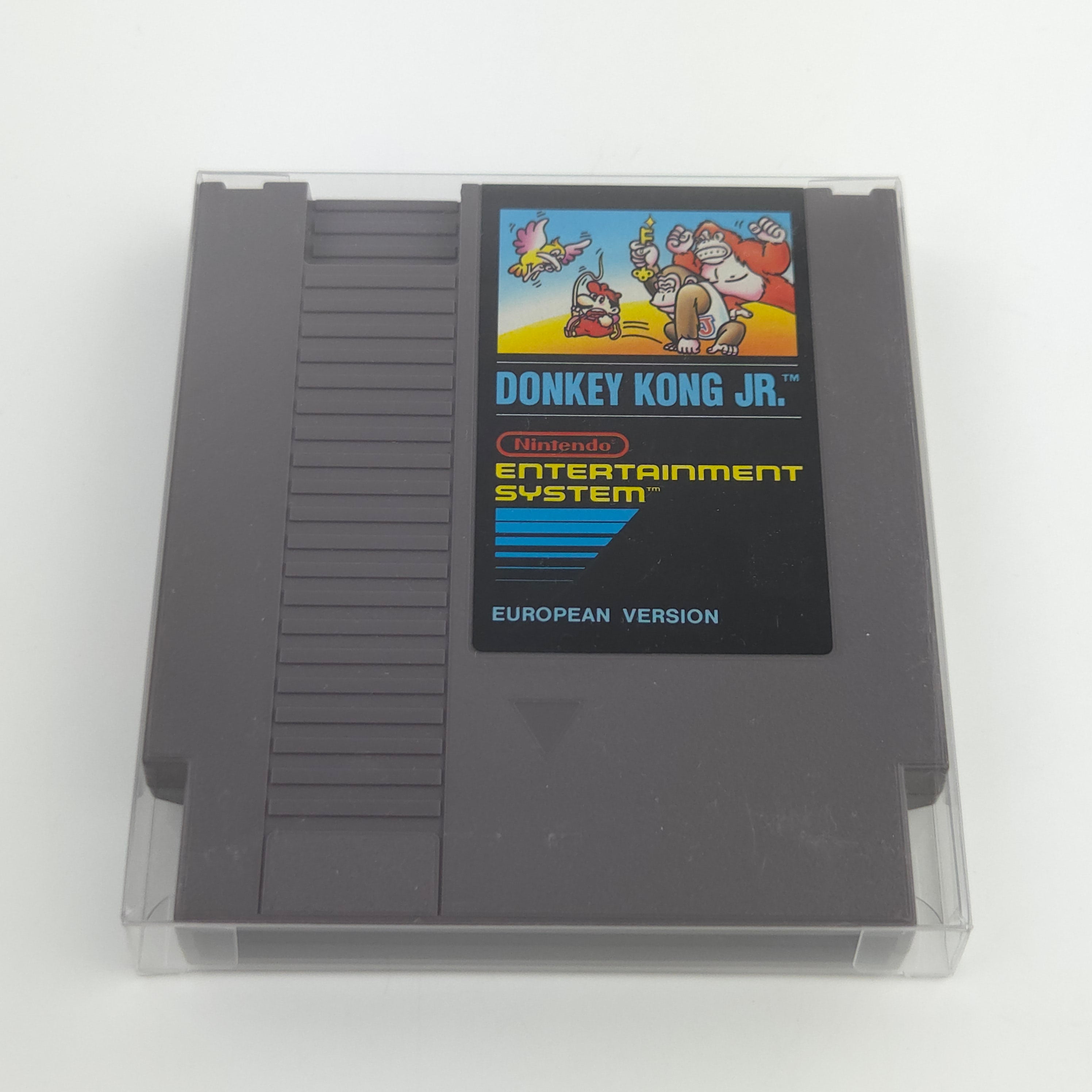 Nintendo NES Spiel Donkey Kong JR. Modul Schutzhülle PAL