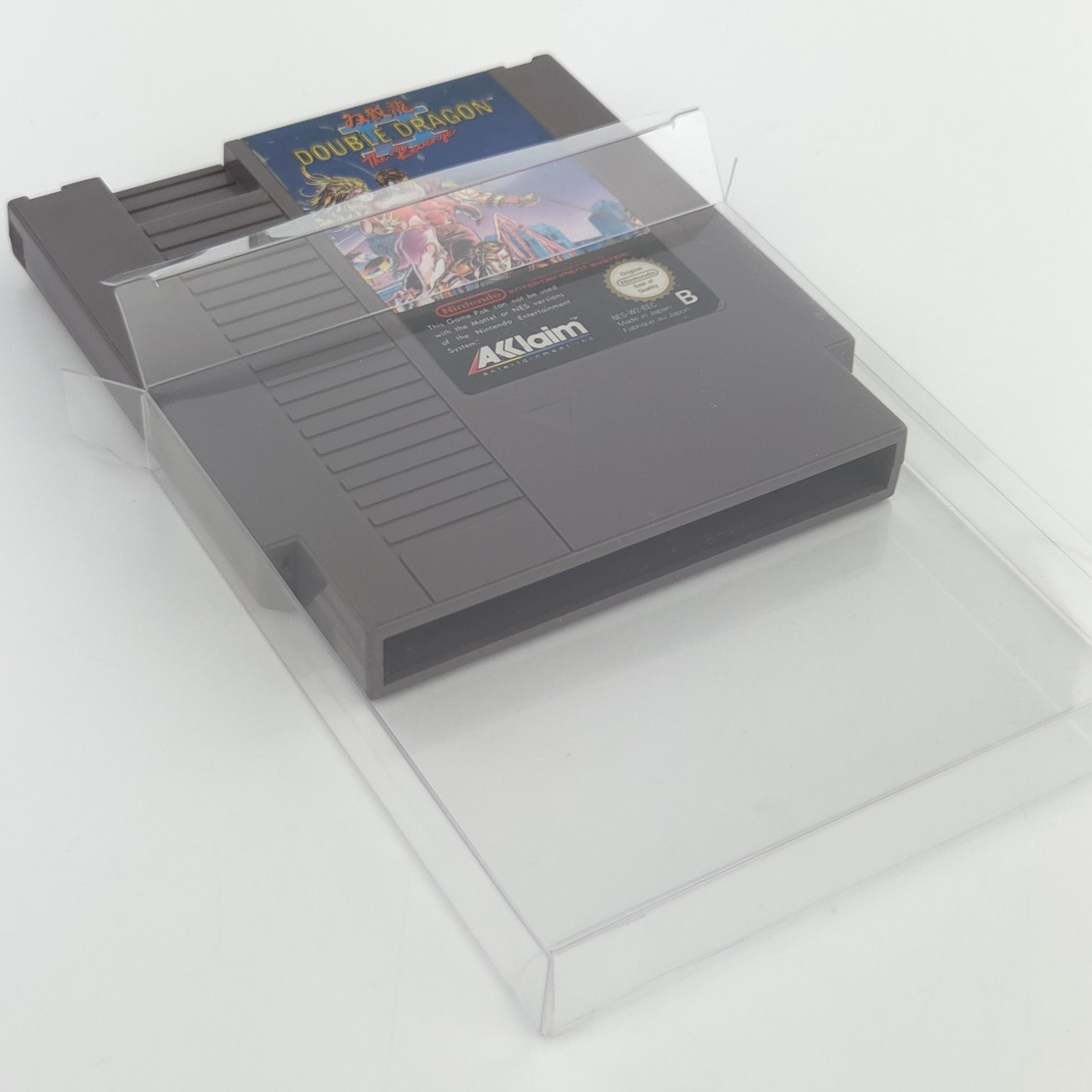 NES Spiel Double Dragon II Revenge Modul Schutzhülle