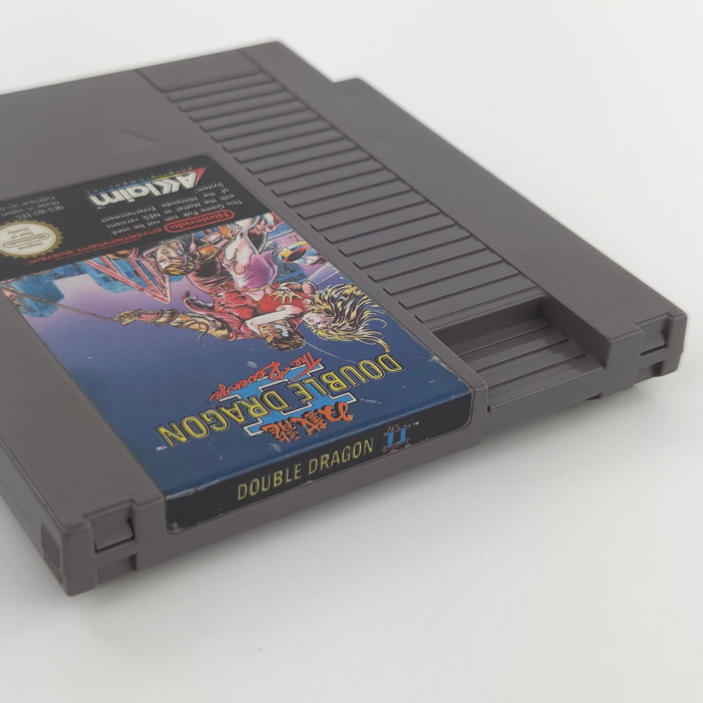 NES Spiel Double Dragon II Revenge Modul Schutzhülle