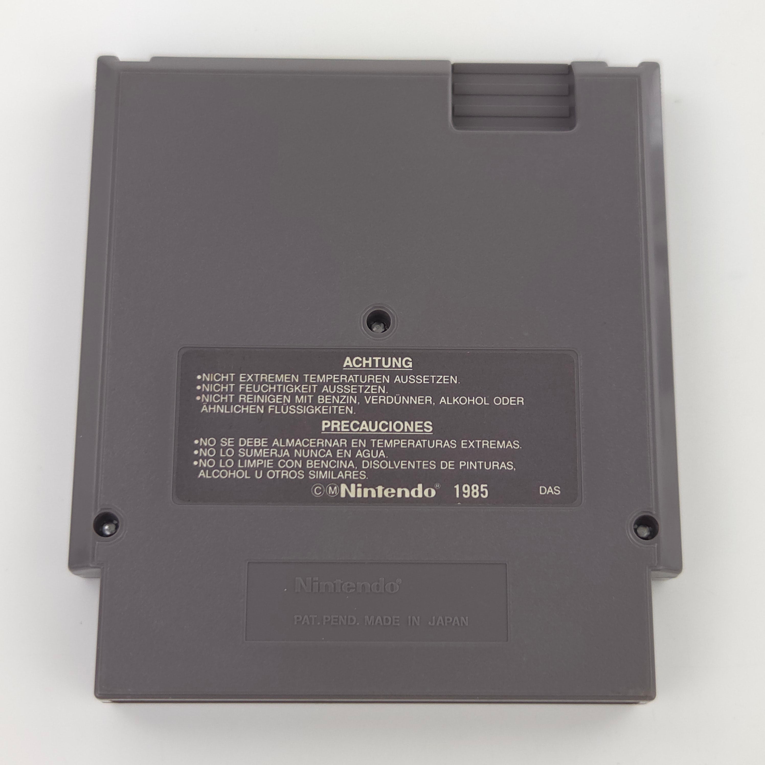 NES Spiel Double Dragon III Modul Acclaim PAL NOE