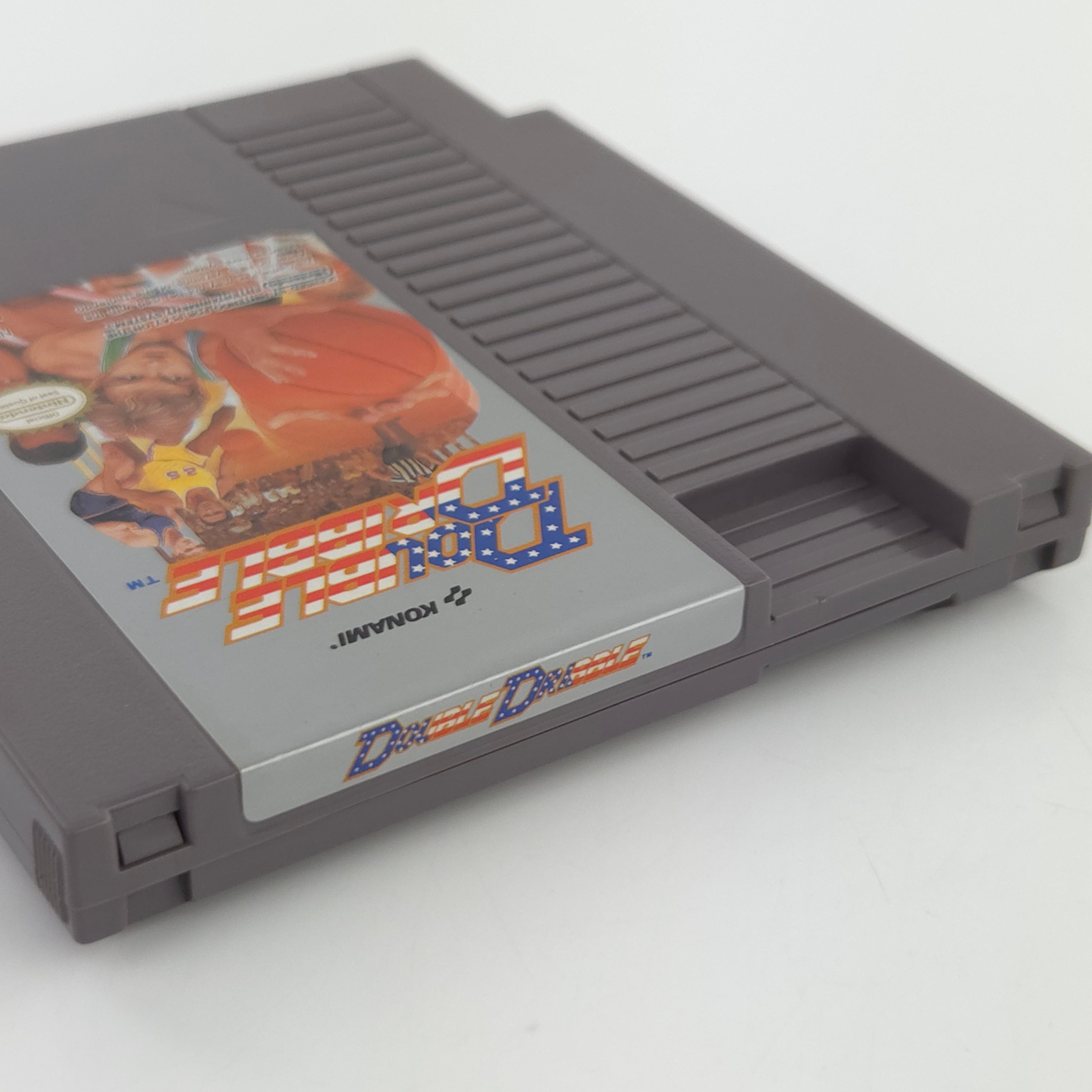 NES Spiel Double Dribble Modul Schutzhülle Konami PAL