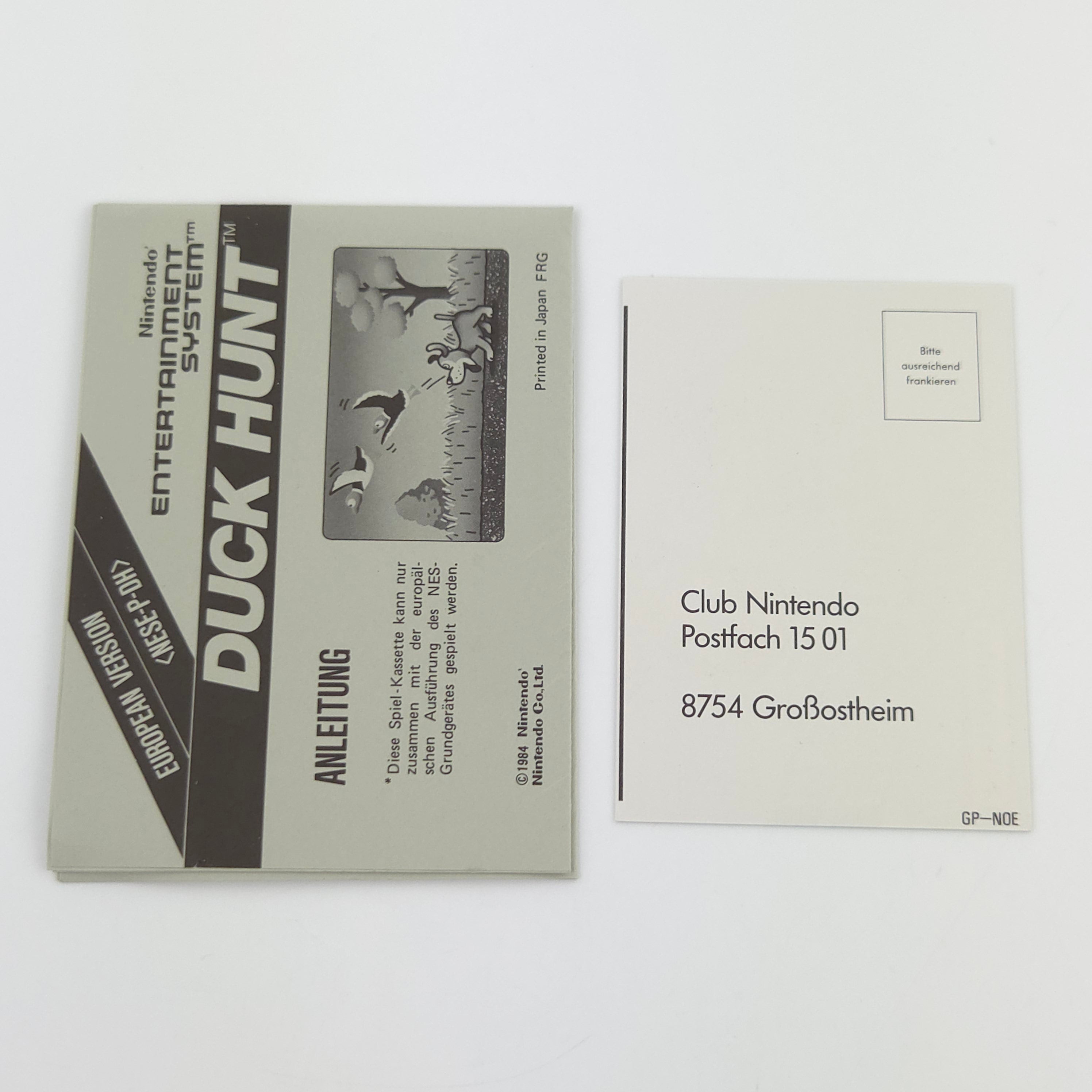 Nintendo NES Spiel – Duck Hunt (OVP PAL)