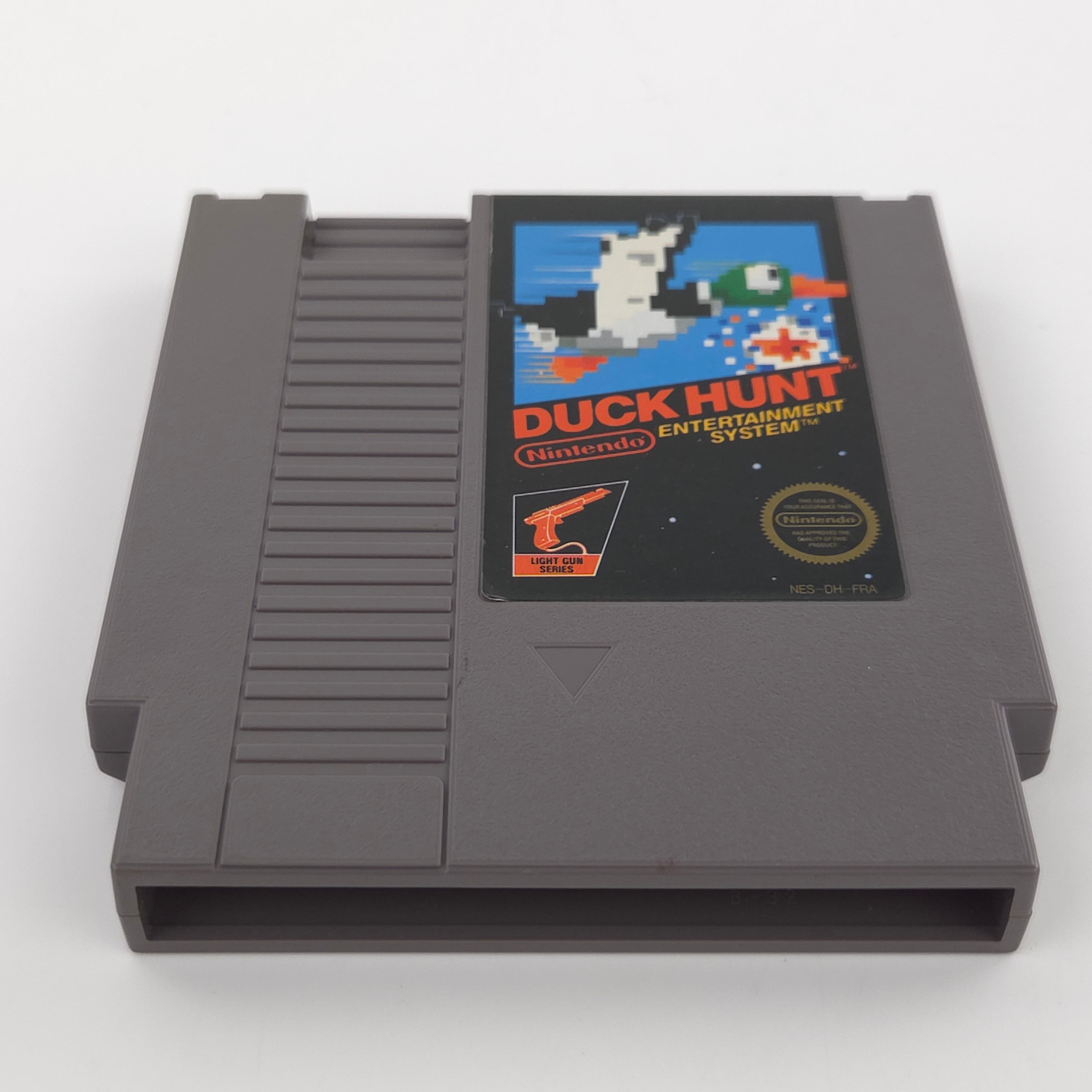 NES Spiel Duck Hunt Modul Cartridge PAL B FRA Gut