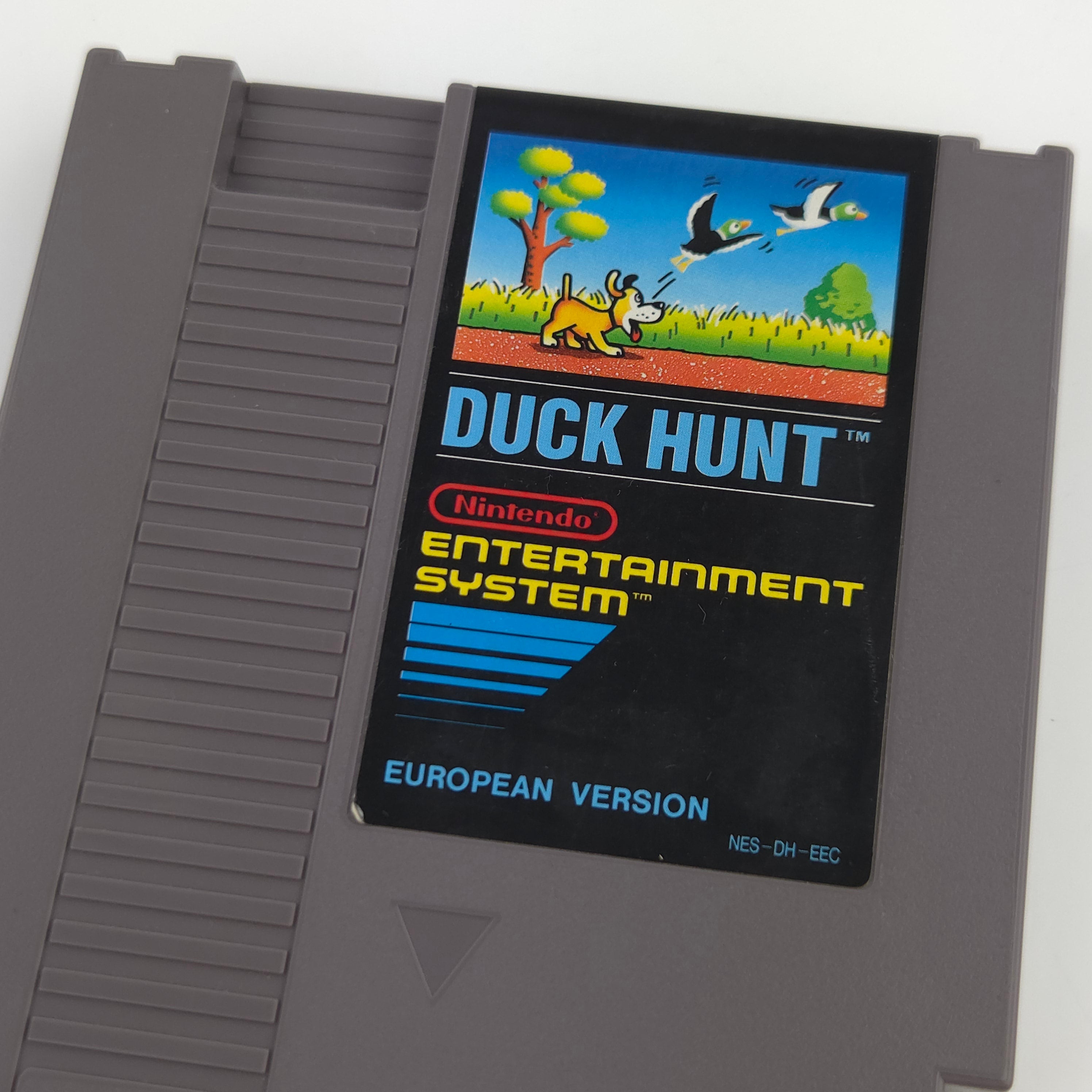 Nintendo NES Spiel Duck Hunt Modul Schutzhülle PAL B EEC