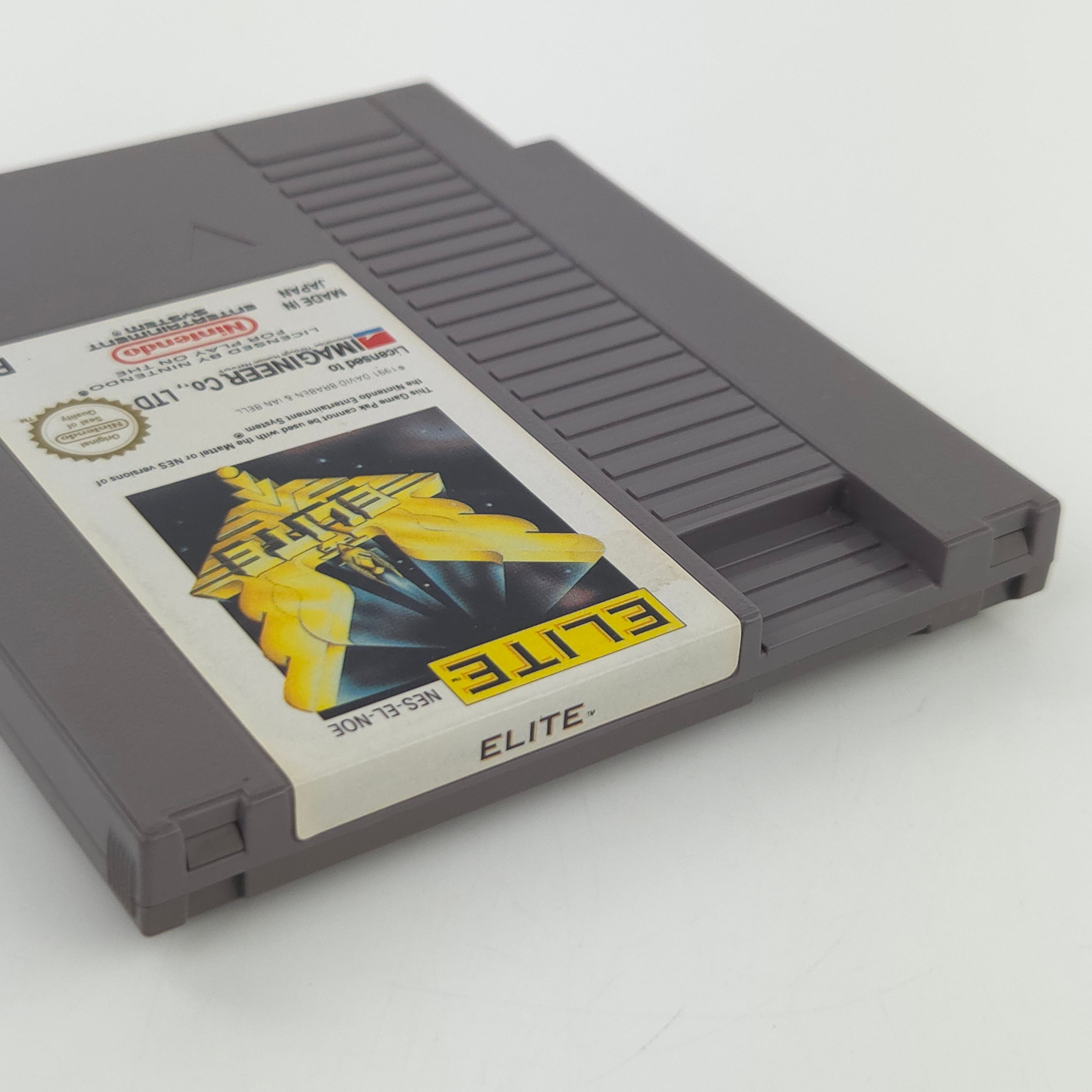 NES Spiel Elite Modul Anleitung Imagineer PAL NOE 1991