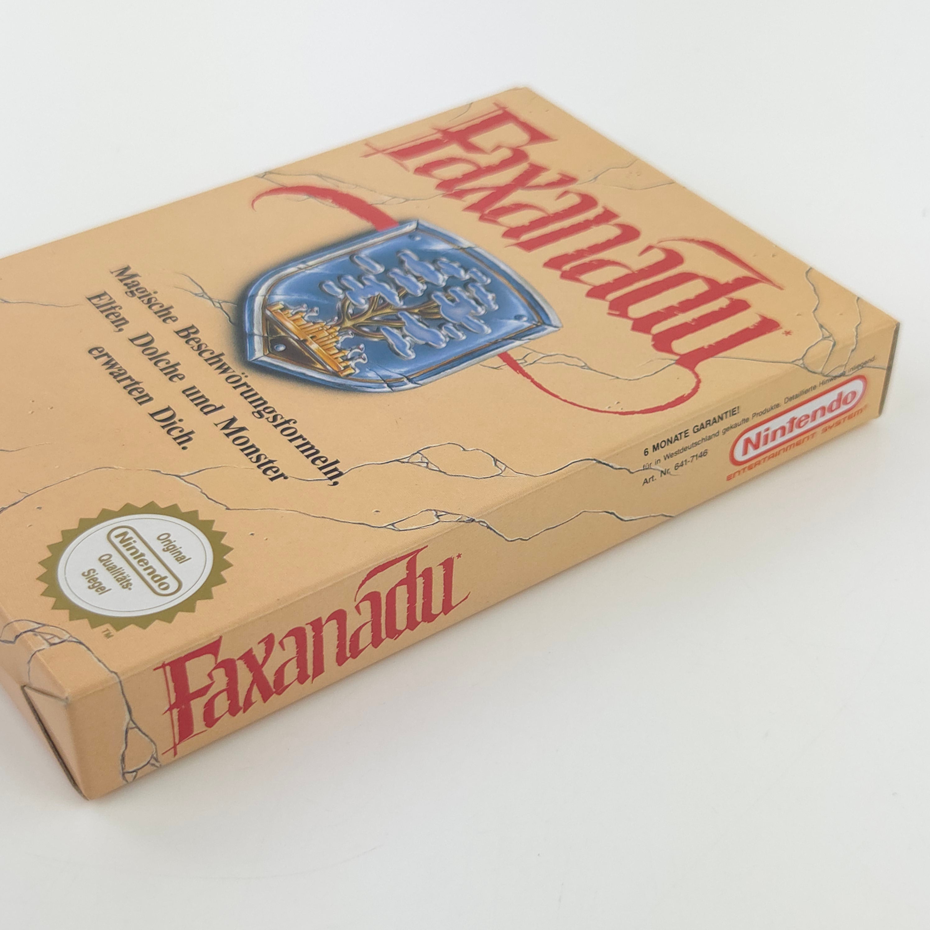 Nintendo NES Spiel – Faxanadu (OVP CIB PAL-B)
