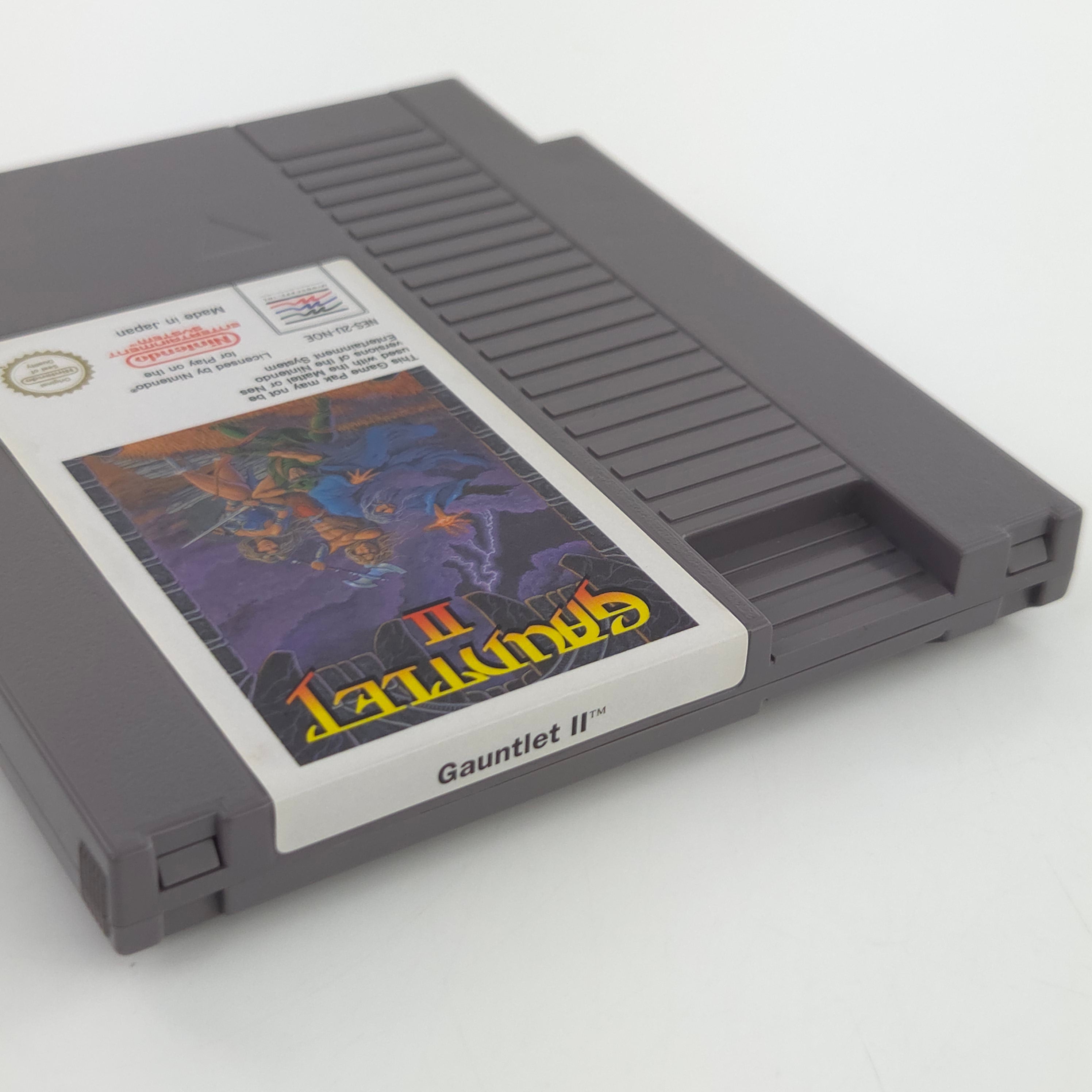 NES Spiel Gauntlet II Modul Schutzhülle Mindscape NOE