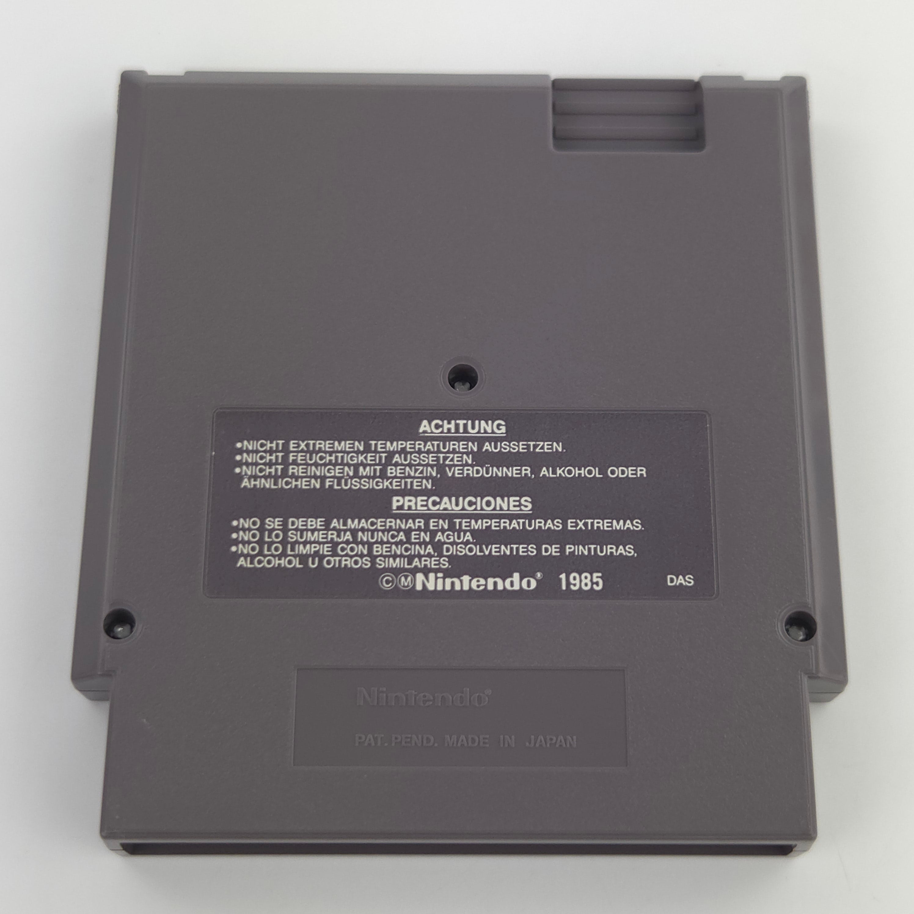 NES Spiel Gauntlet II Modul Schutzhülle Mindscape NOE