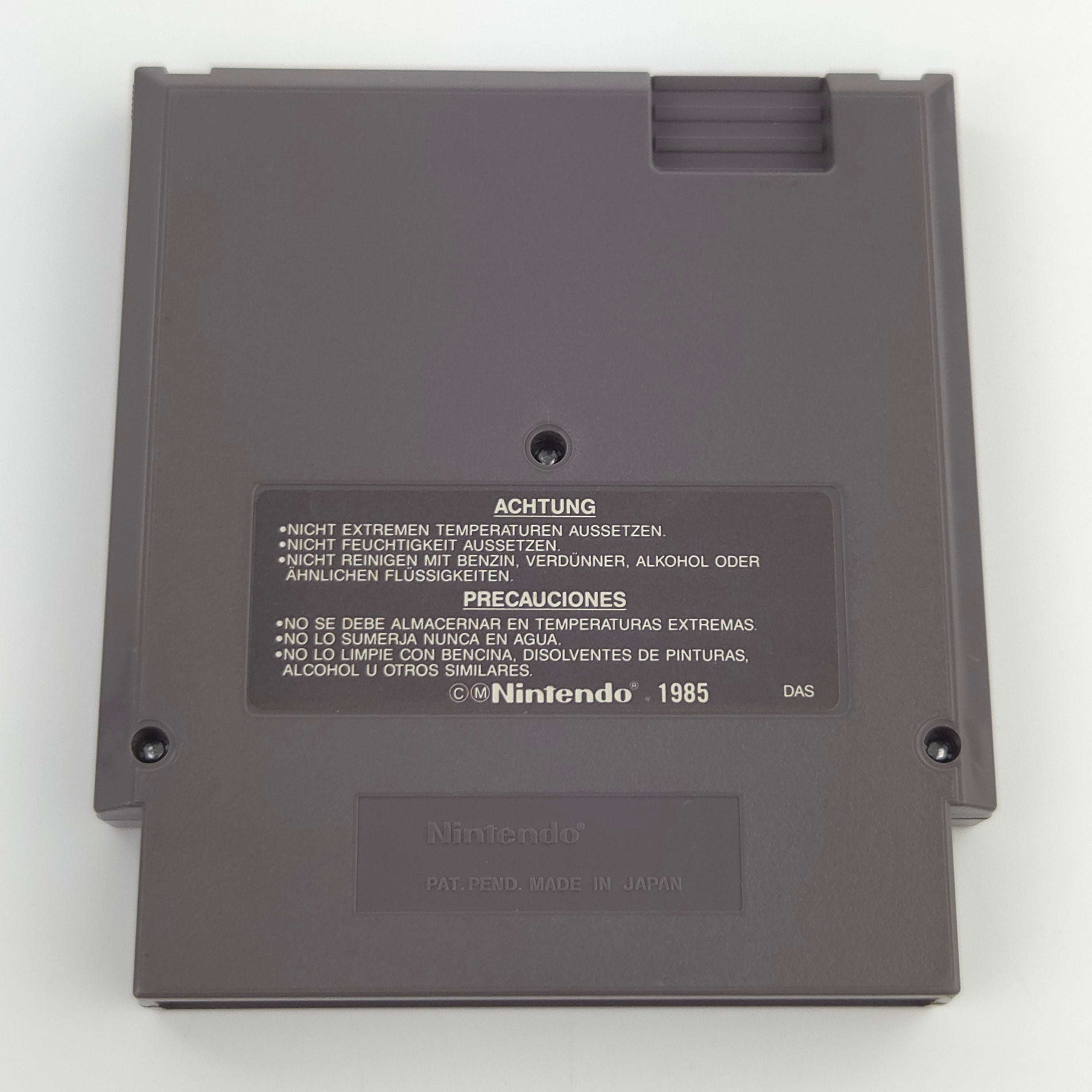 NES Spiel George Foremans KO Boxing Modul Schutzhülle