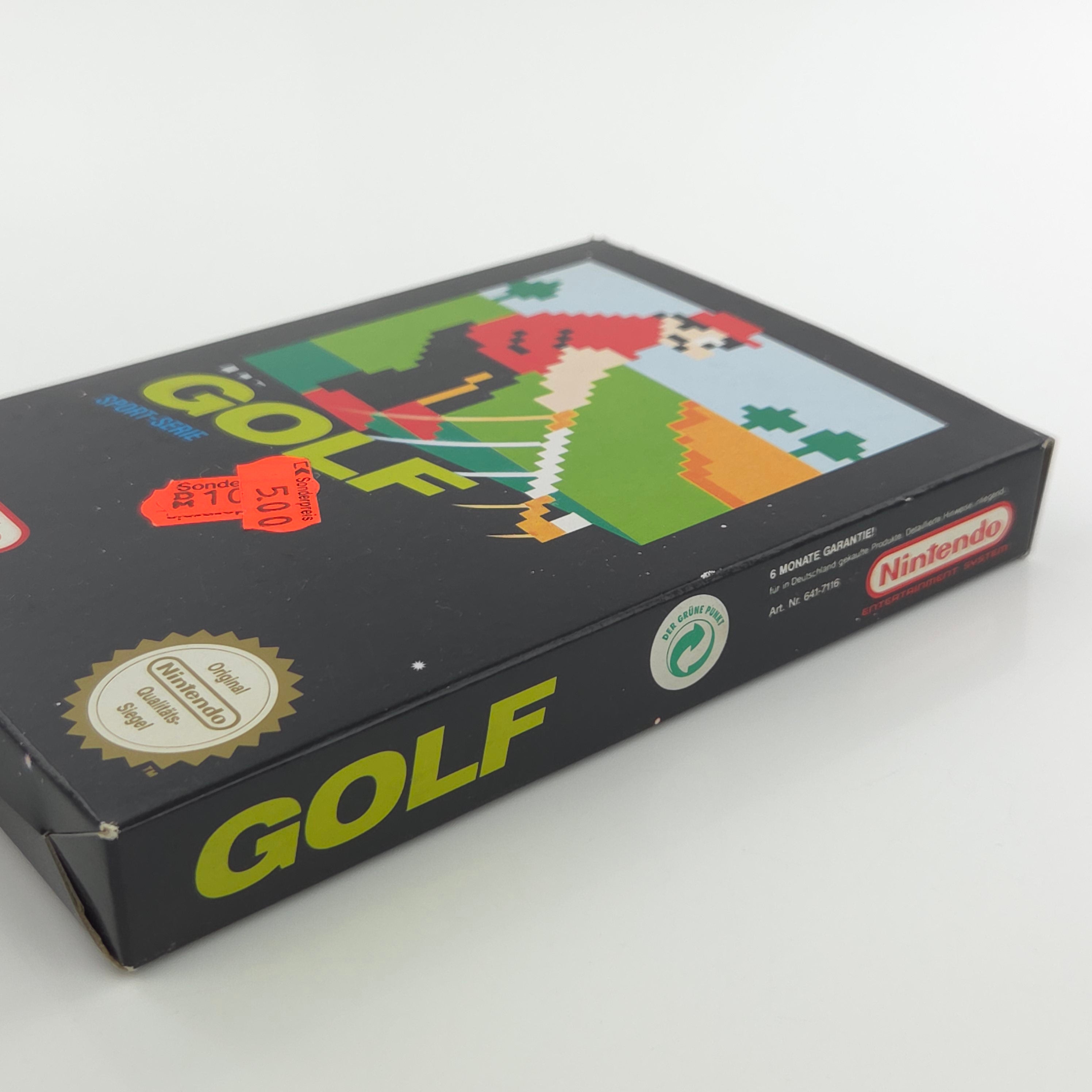 Nintendo Entertainment System Spiel – Golf Sport-Serie OVP PAL