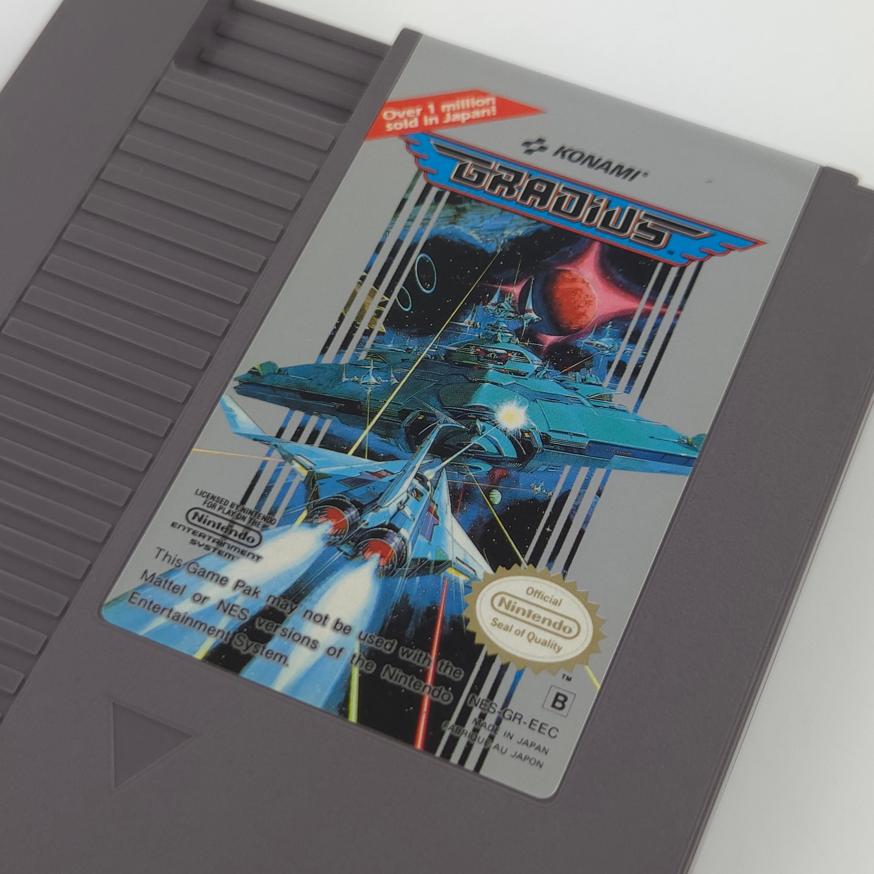 NES Spiel Gradius Modul inkl. Schutzhülle Konami PAL-B