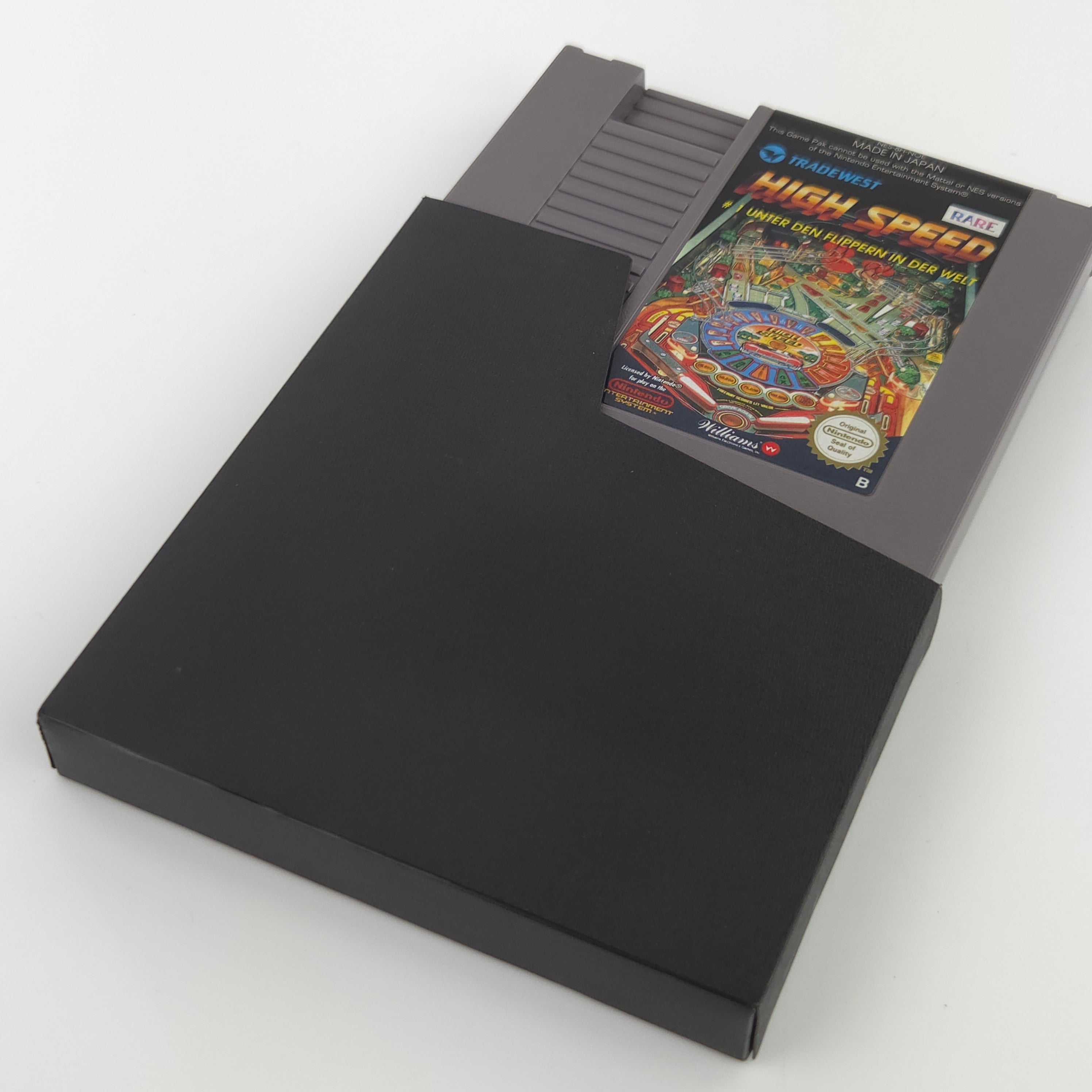 Nintendo NES Spiel High Speed Flipper Modul Schuber PAL