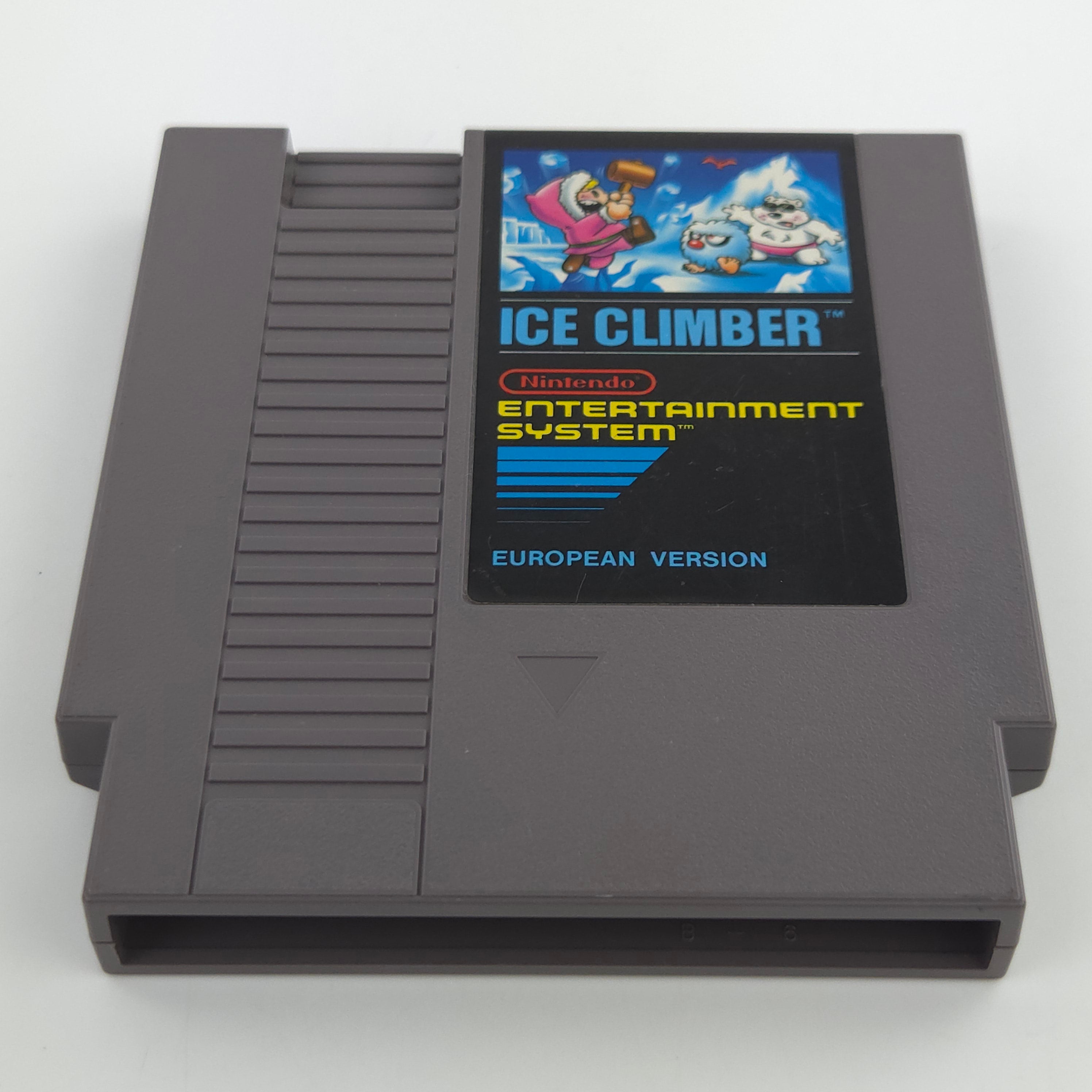 NES Spiel Ice Climber 5 Screw Modul Schutzhülle PAL
