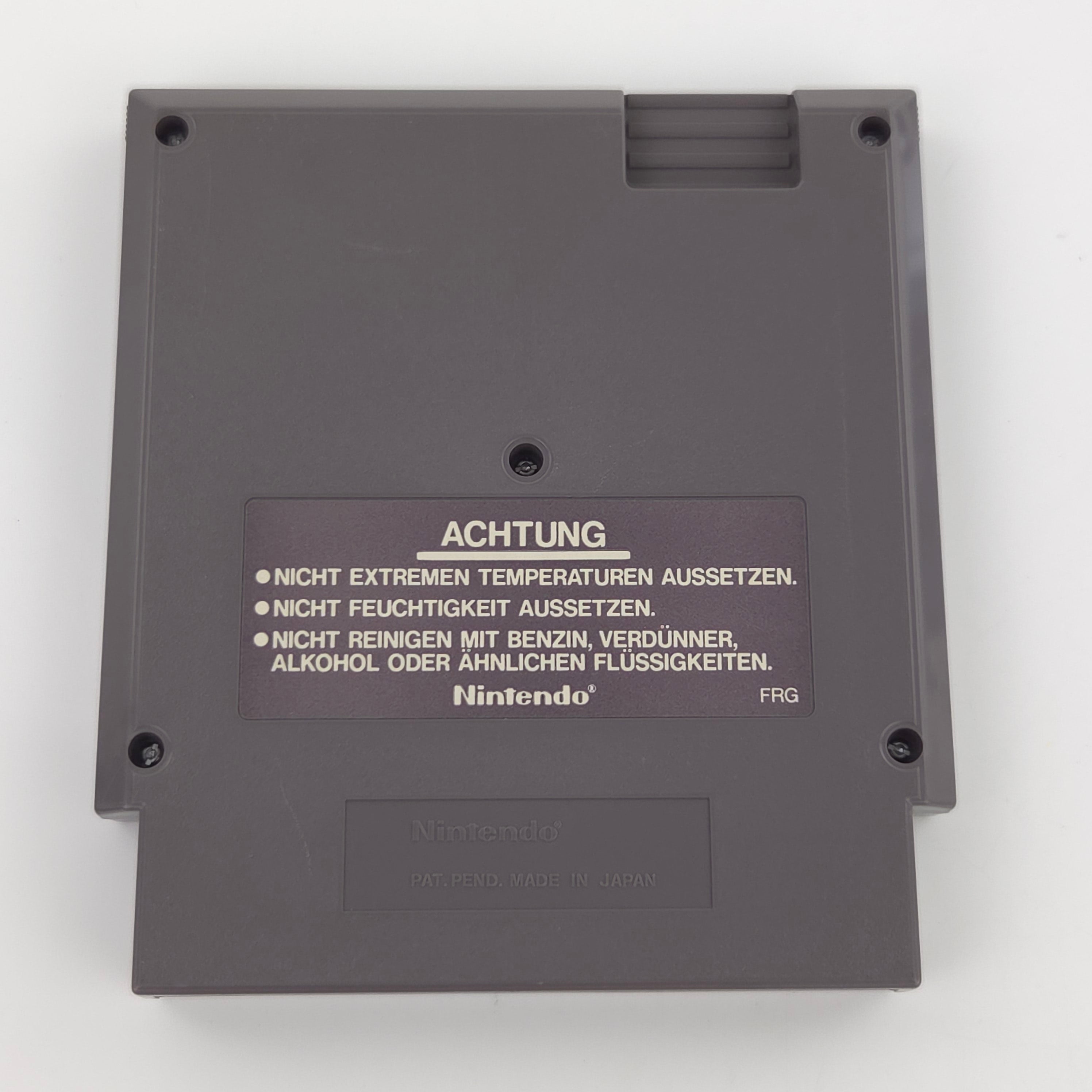 Nintendo NES Spiel Ice Climber Modul Schuber PAL EU