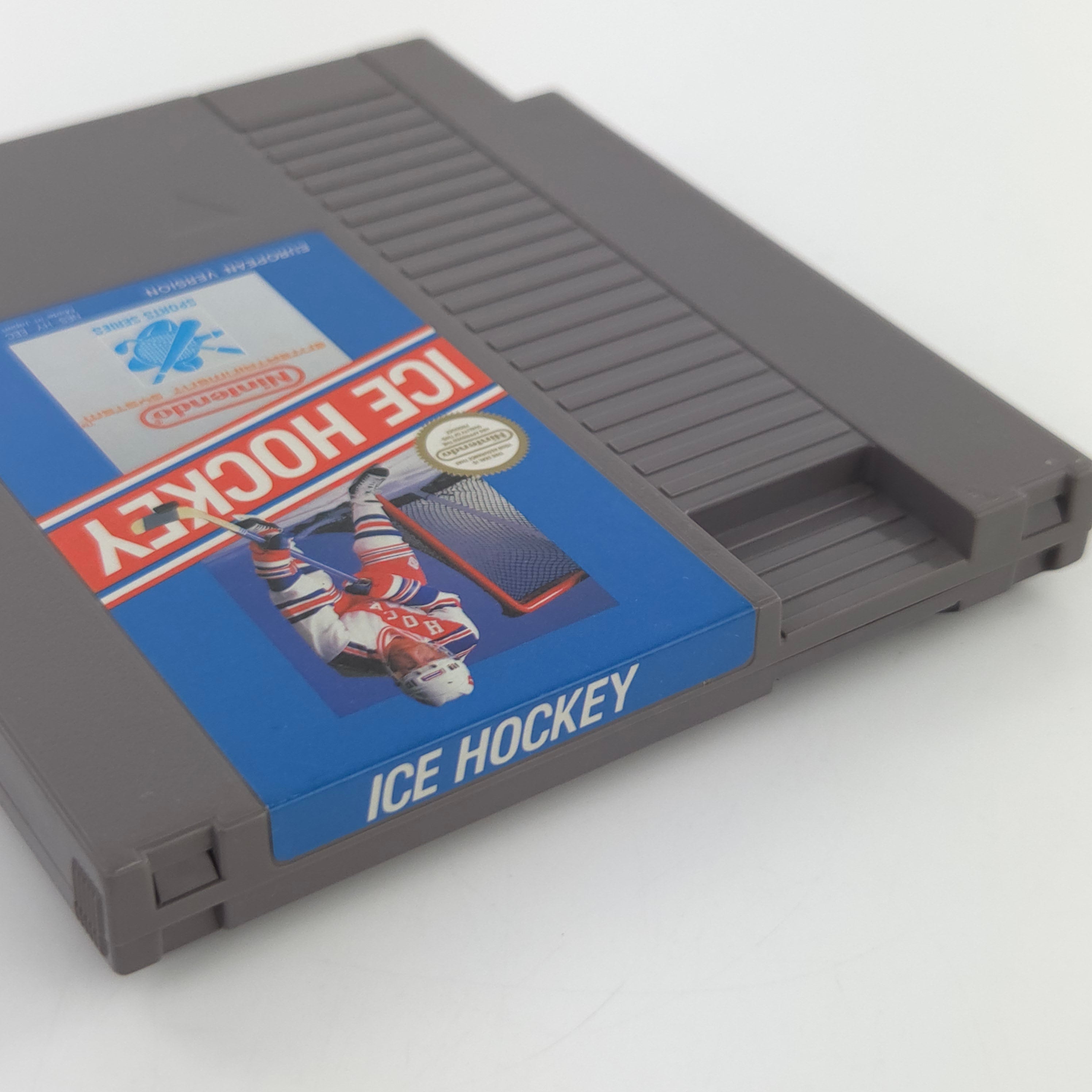 Nintendo NES Spiel Ice Hockey PAL Modul Schutzhülle