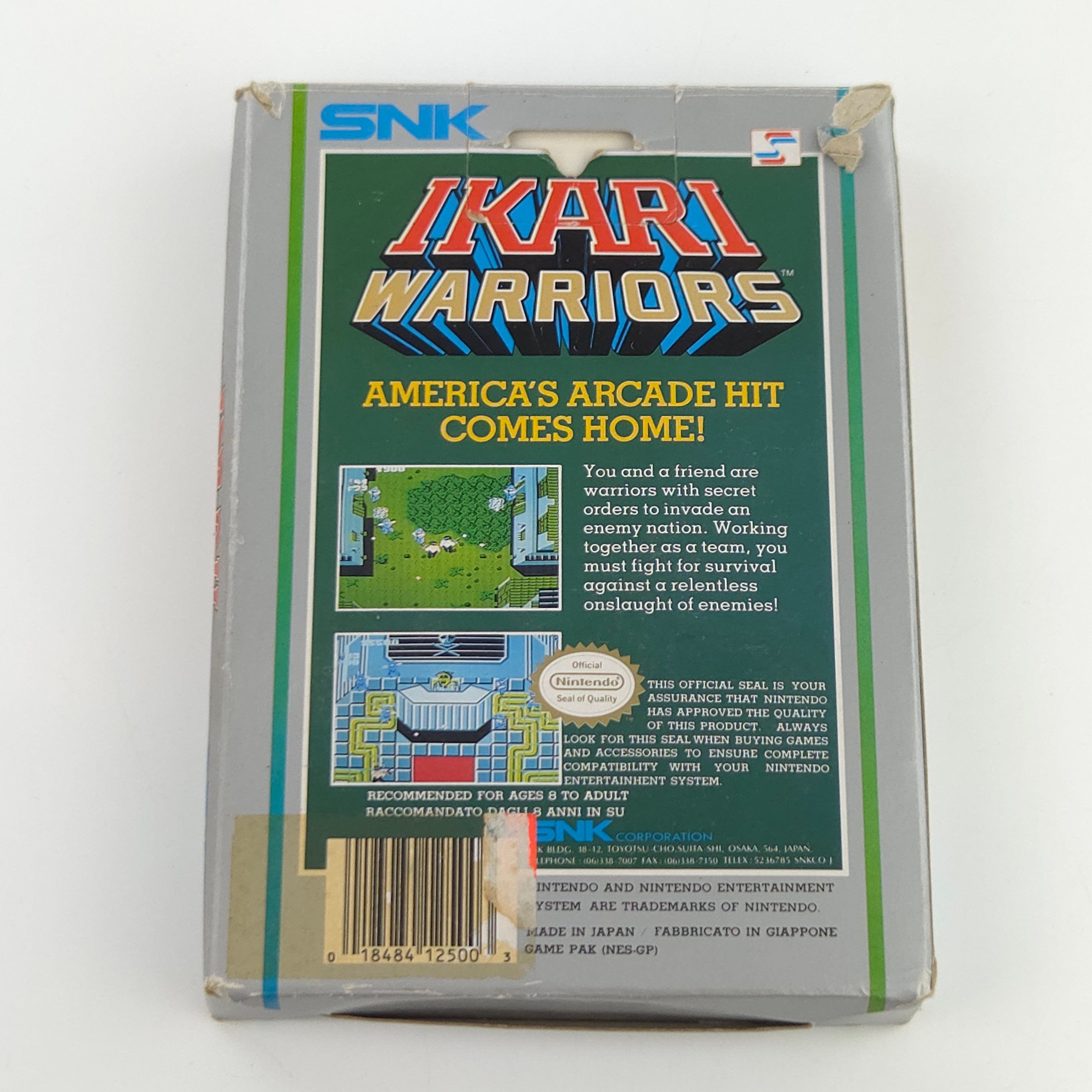 Nintendo NES Spiel Ikari Warriors OVP UKV