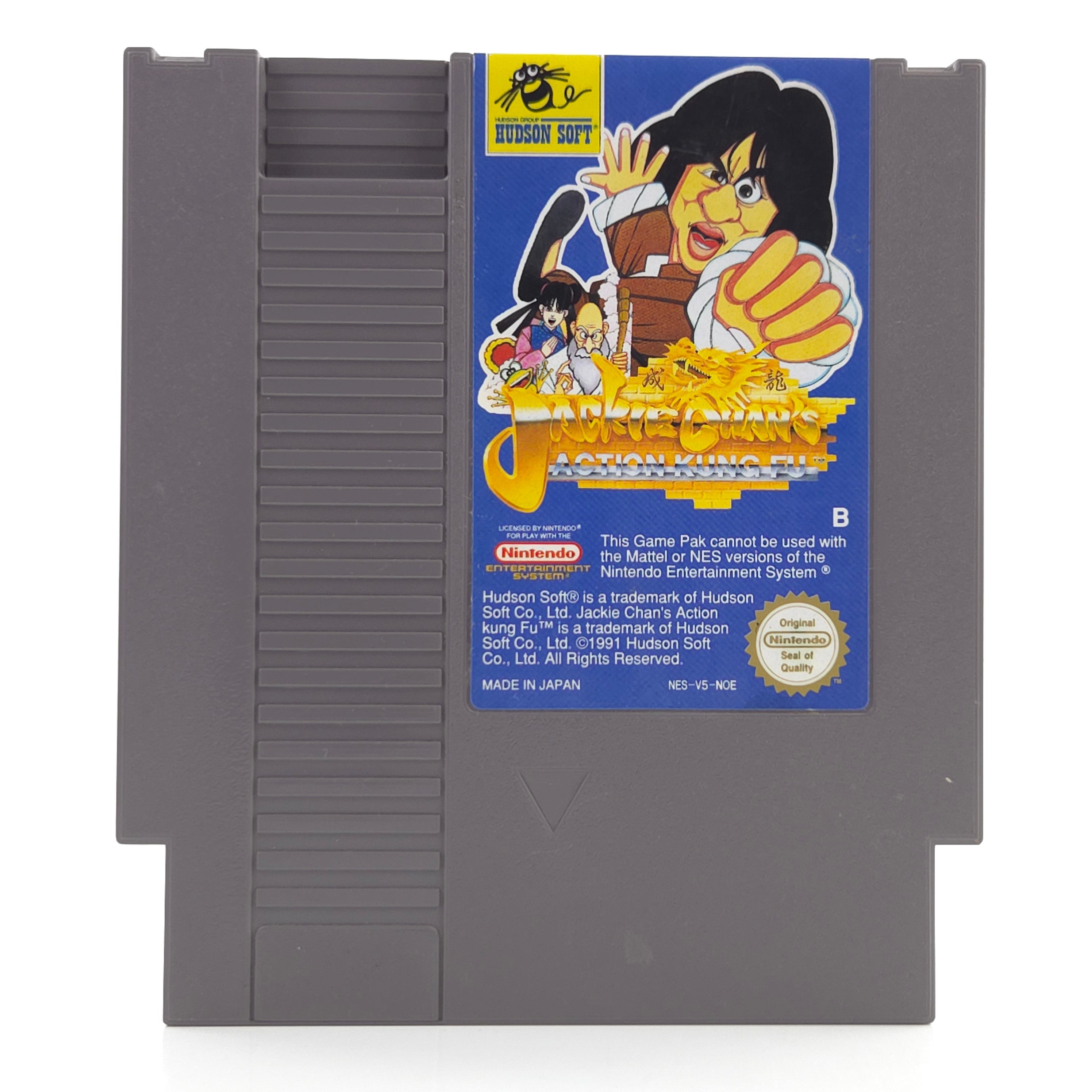 NES Spiel Jackie Chan Action Kung Fu NOE Schutzhülle