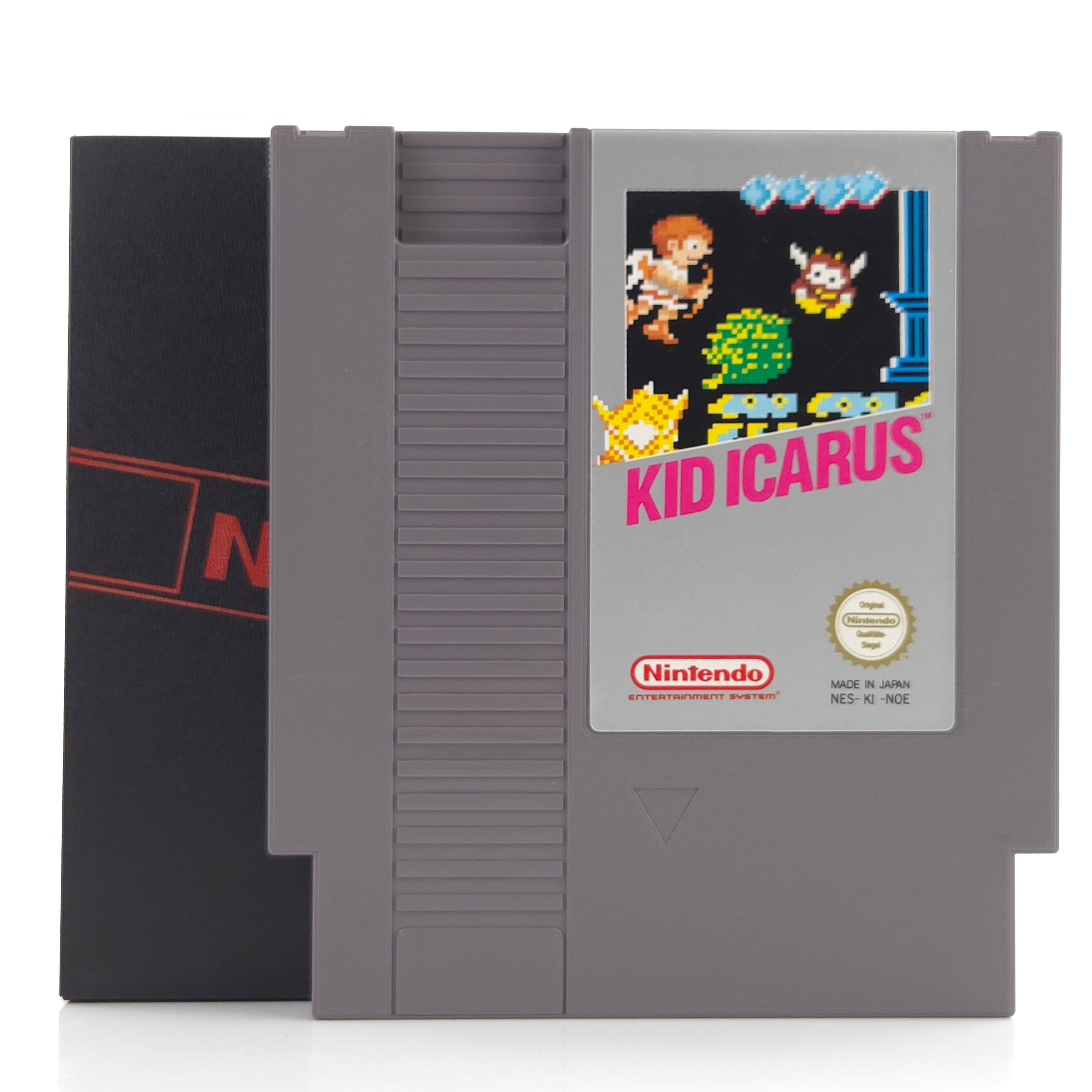 Nintendo NES Spiel Kid Icarus Modul Schuber PAL-B NOE