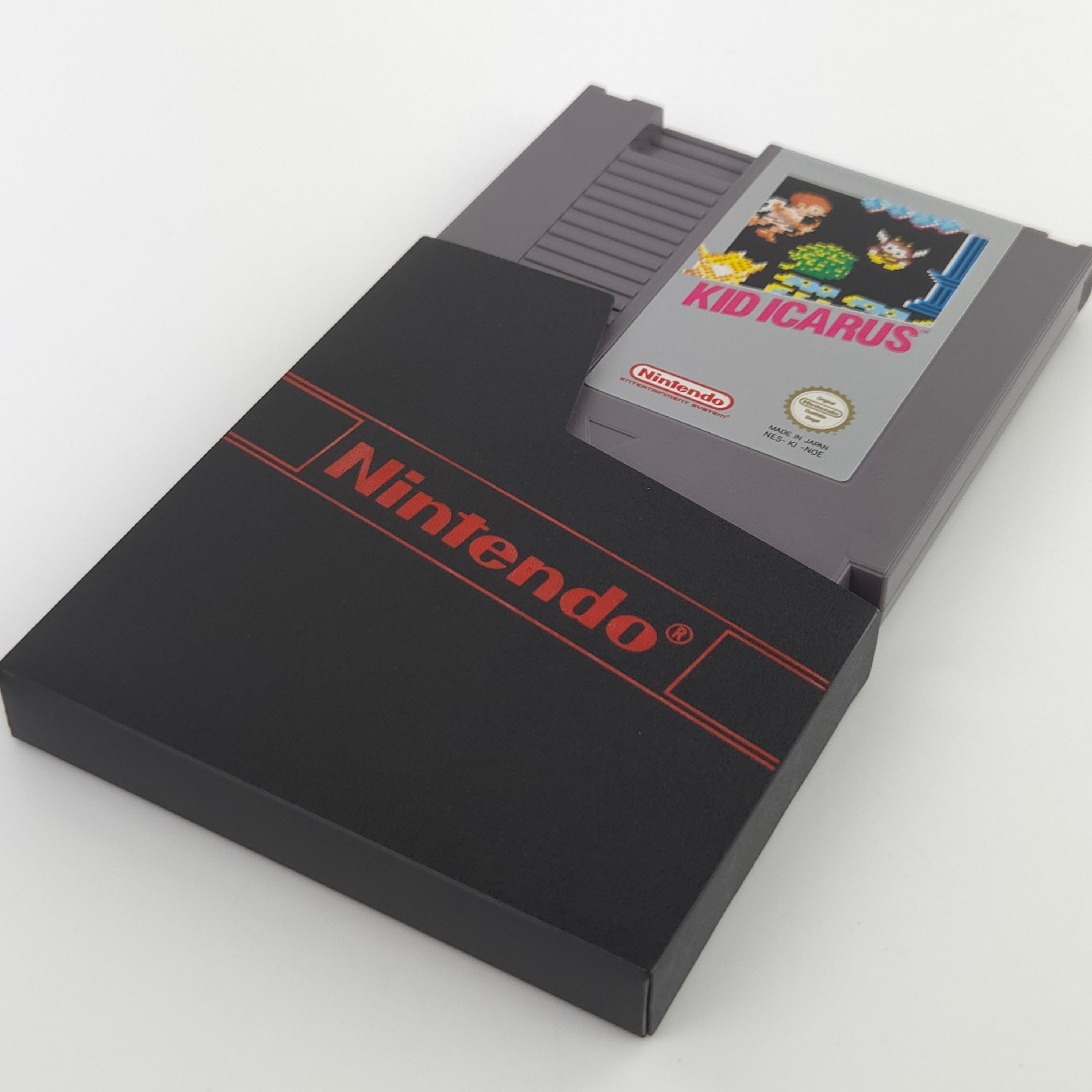 Nintendo NES Spiel Kid Icarus Modul Schuber PAL-B NOE