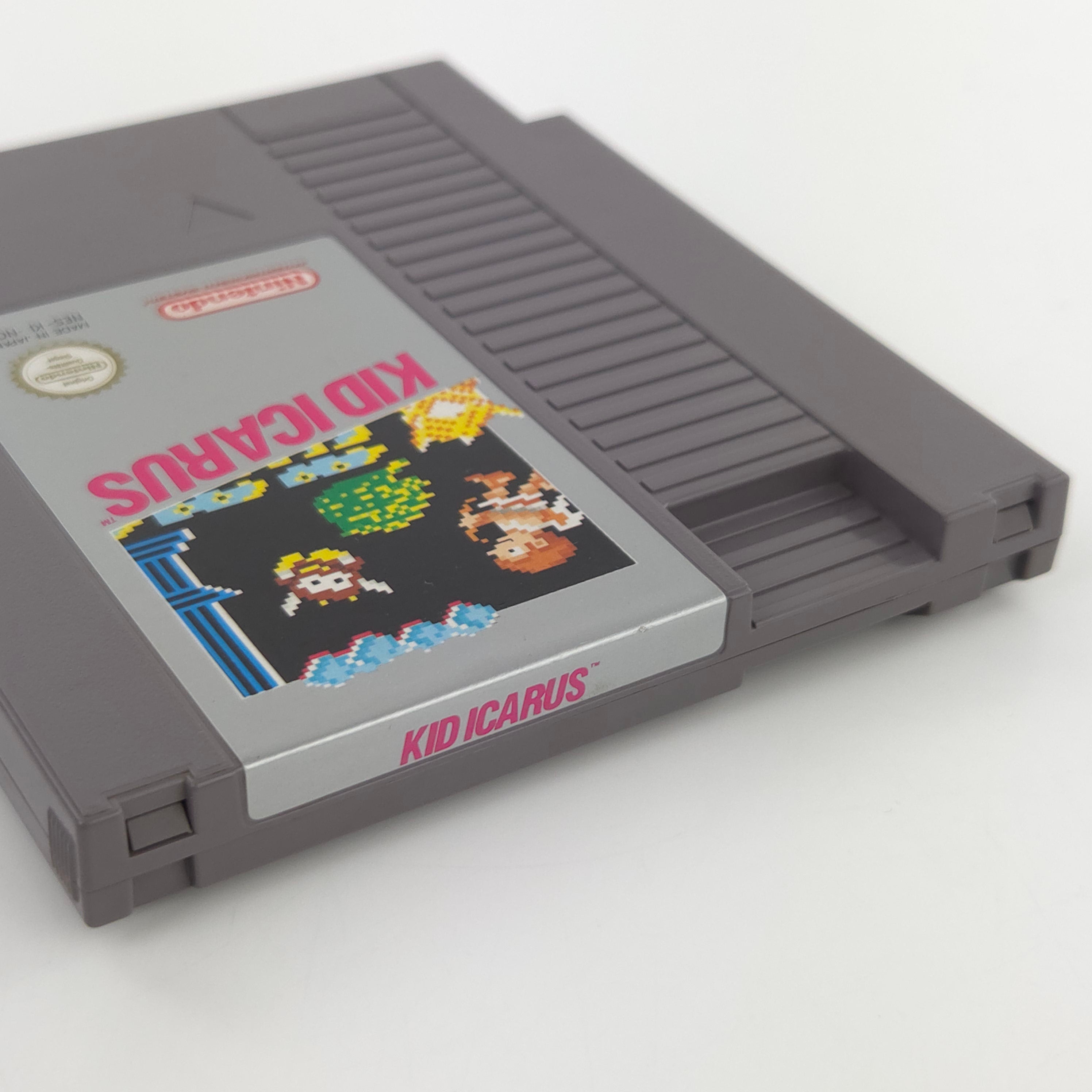 Nintendo NES Spiel Kid Icarus Modul Schuber PAL-B NOE