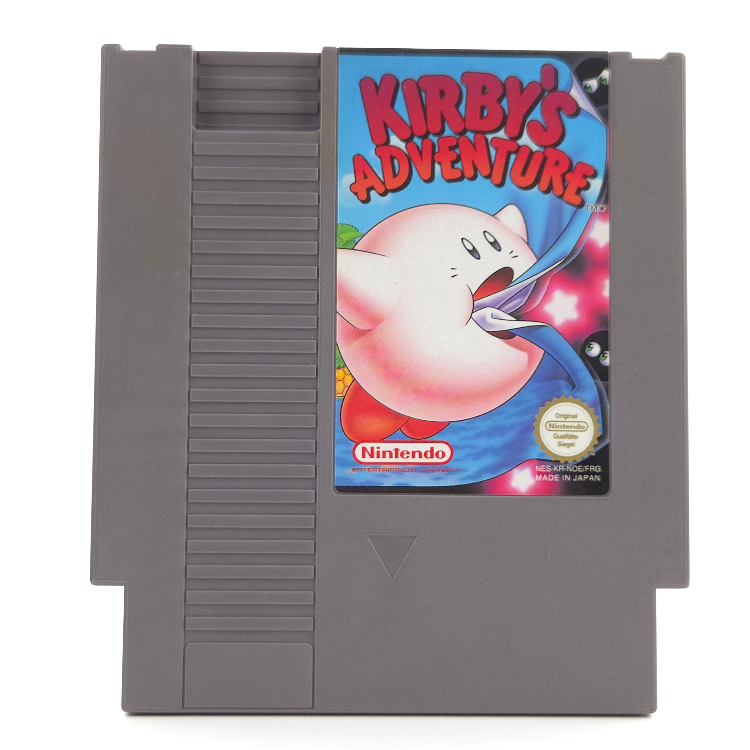 NES Spiel Kirby´s Adventure Modul Schutzhülle PAL B