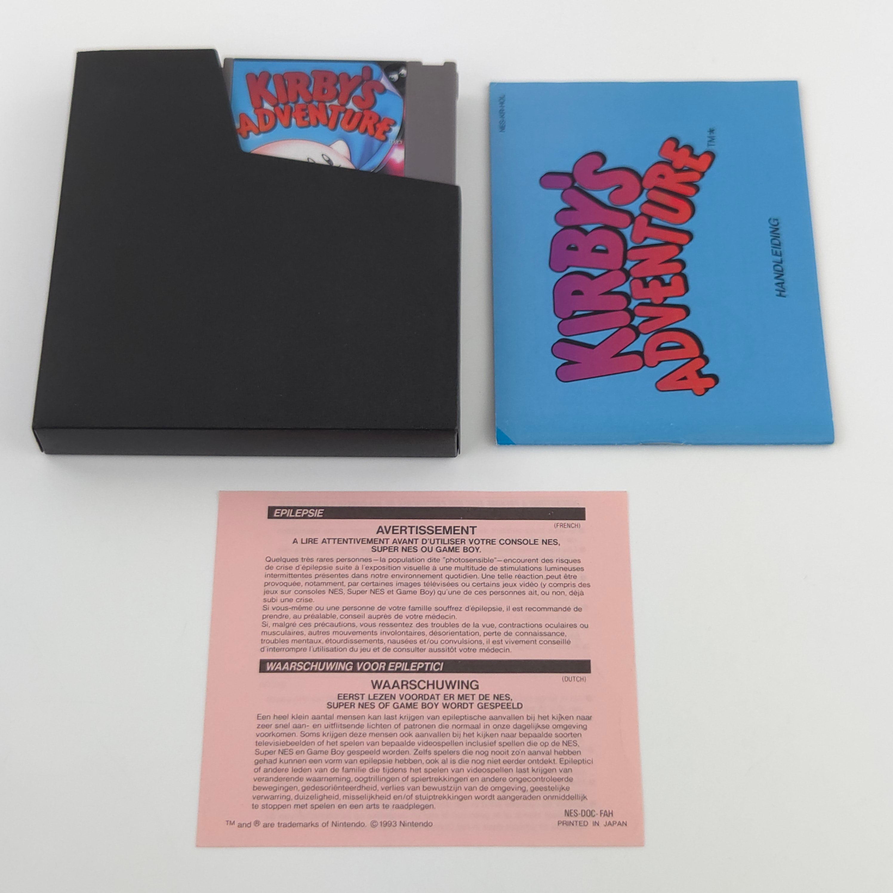 Nintendo NES Spiel – Kirbys Adventure (OVP PAL)