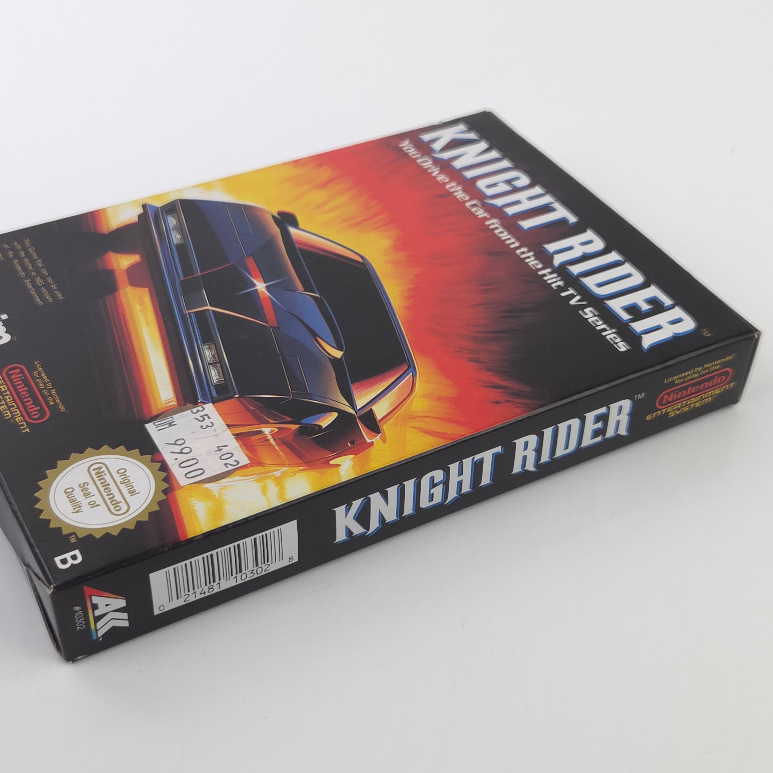 Nintendo NES Spiel – Knight Rider (OVP CIB PAL-B)