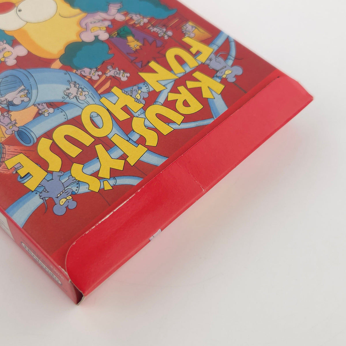 Nintendo NES Spiel Krustys Fun House OVP CIB nahezu neuwertig