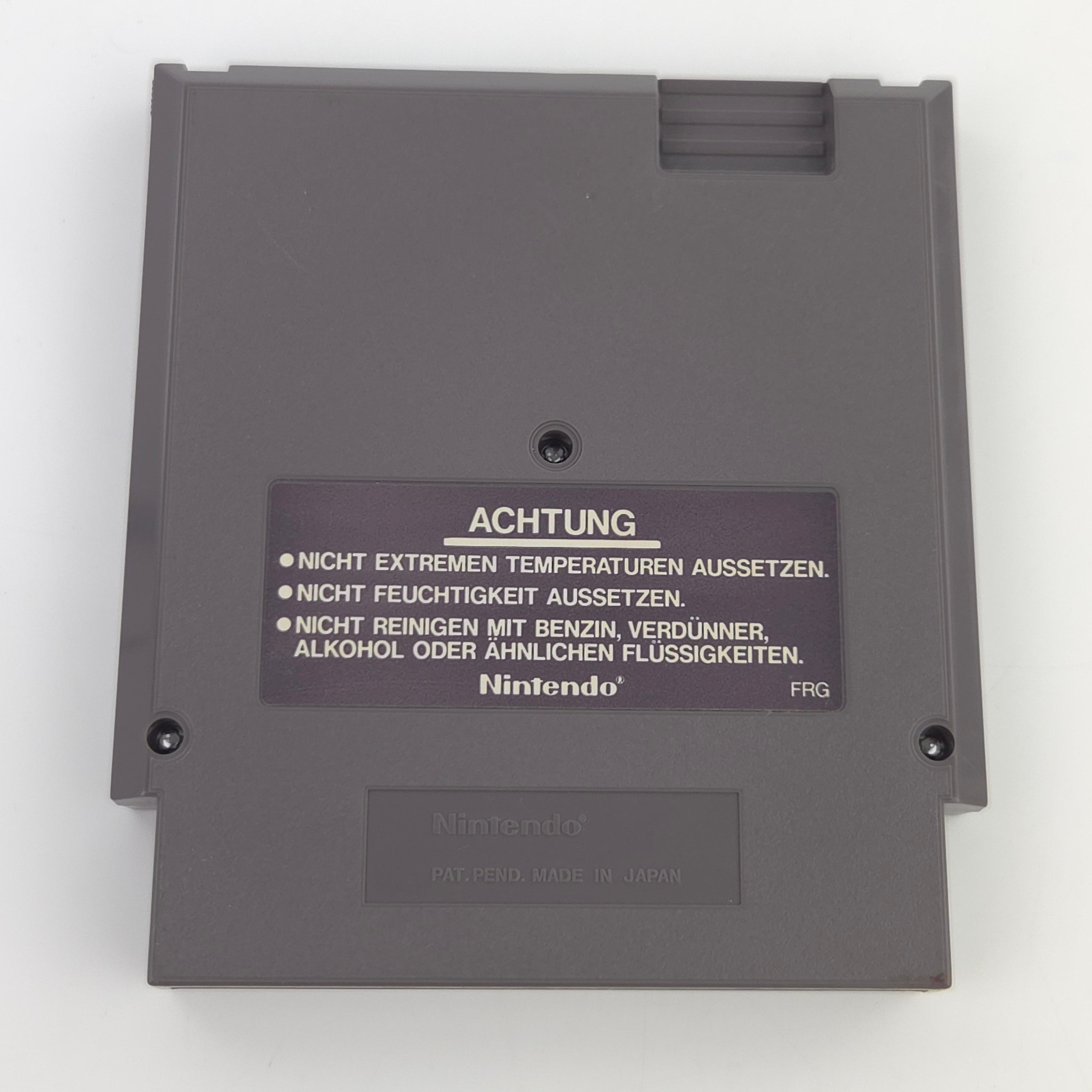Nintendo NES Spiel Kung Fu Modul Schutzhülle PAL B EEC