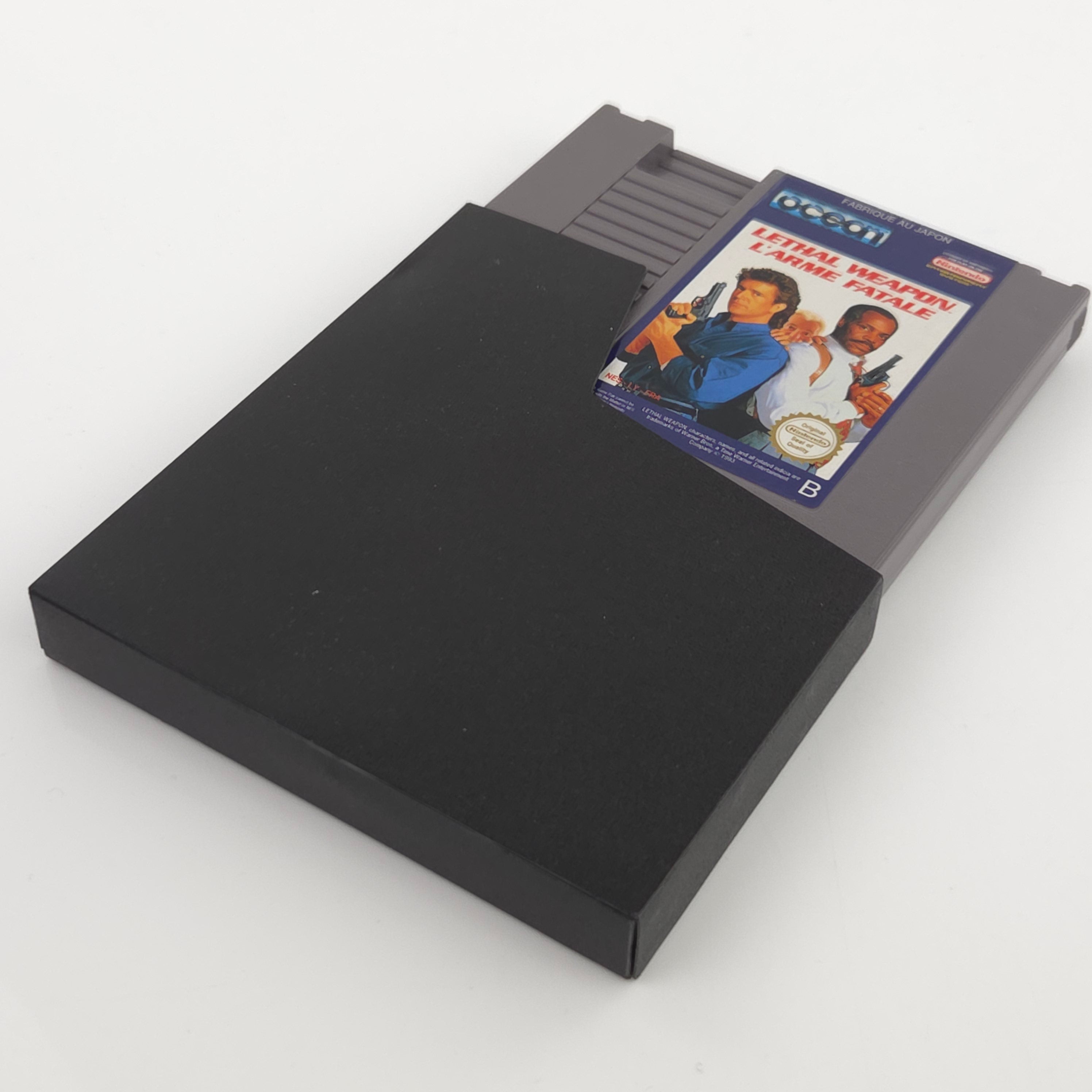 Nintendo NES Spiel Lethal Weapon mit Schuber PAL-B FRA