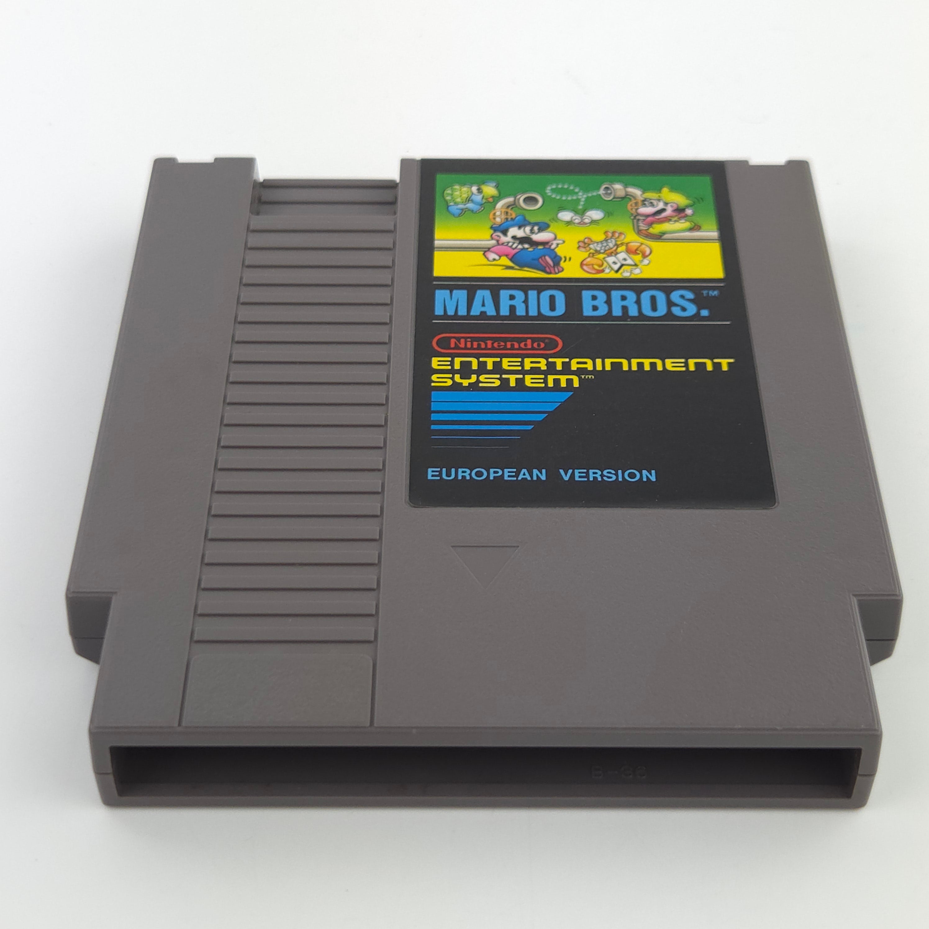 Nintendo NES Spiel Mario Bros Modul Schutzhülle PAL